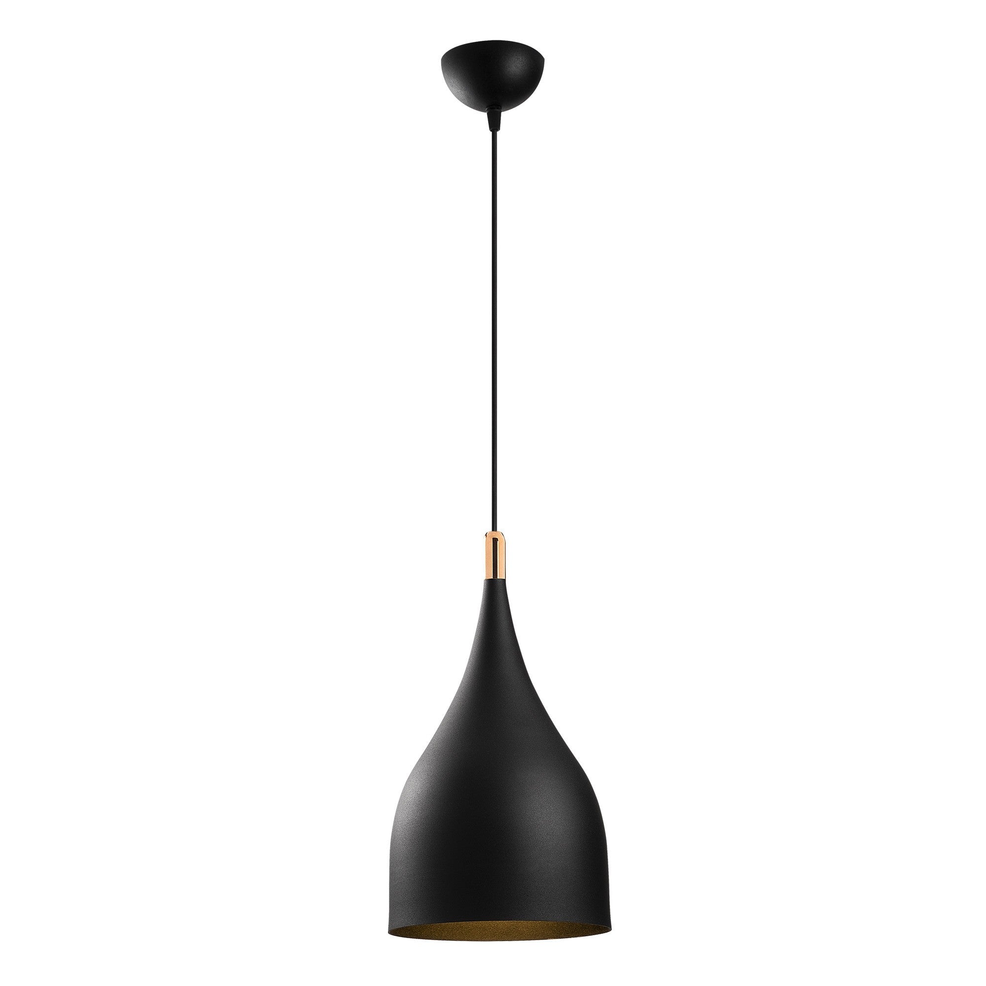 Sağlam - 3770 in Schwarz Gold präsentiert im Onlineshop von KAQTU Design AG. Pendelleuchte ist von Opviq