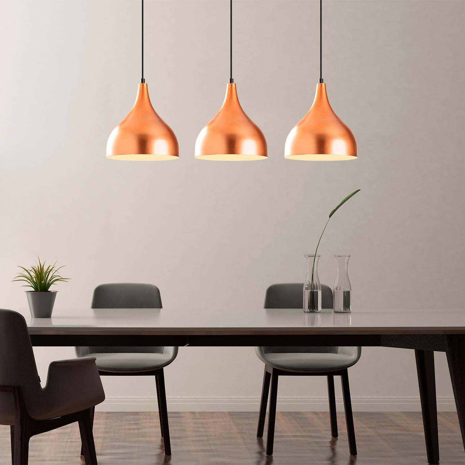 Sağlam - 3781 in Kupfer
 Schwarz präsentiert im Onlineshop von KAQTU Design AG. Pendelleuchte ist von Opviq