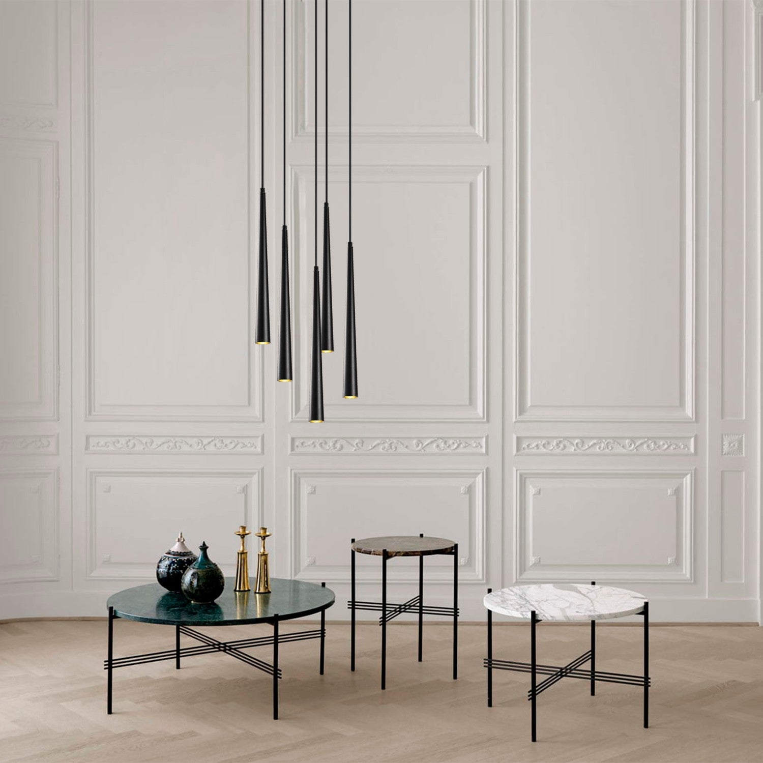 Uğur - 6073 in Schwarz präsentiert im Onlineshop von KAQTU Design AG. Pendelleuchte ist von Opviq