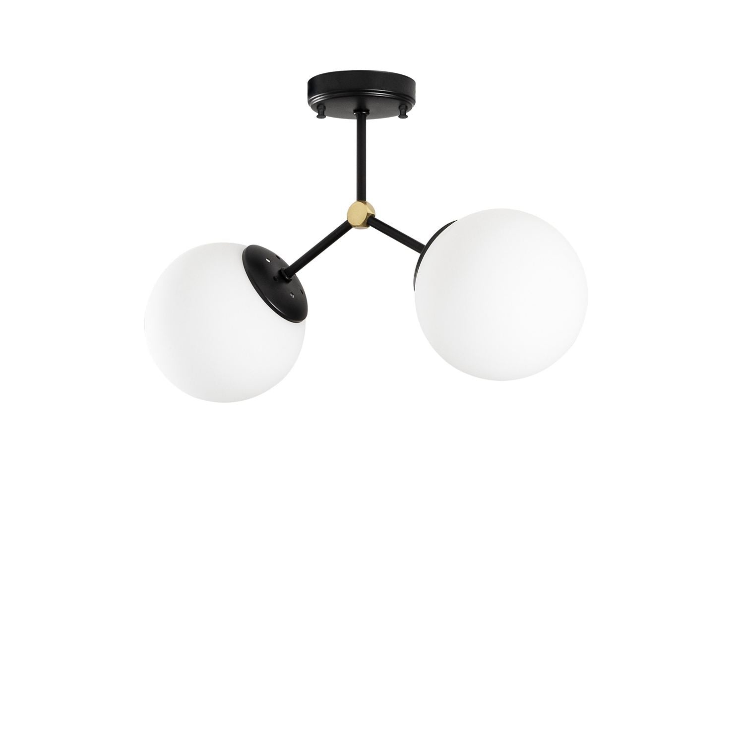 Damar - 6331 in Schwarz Weiss präsentiert im Onlineshop von KAQTU Design AG. Deckenleuchte ist von Opviq
