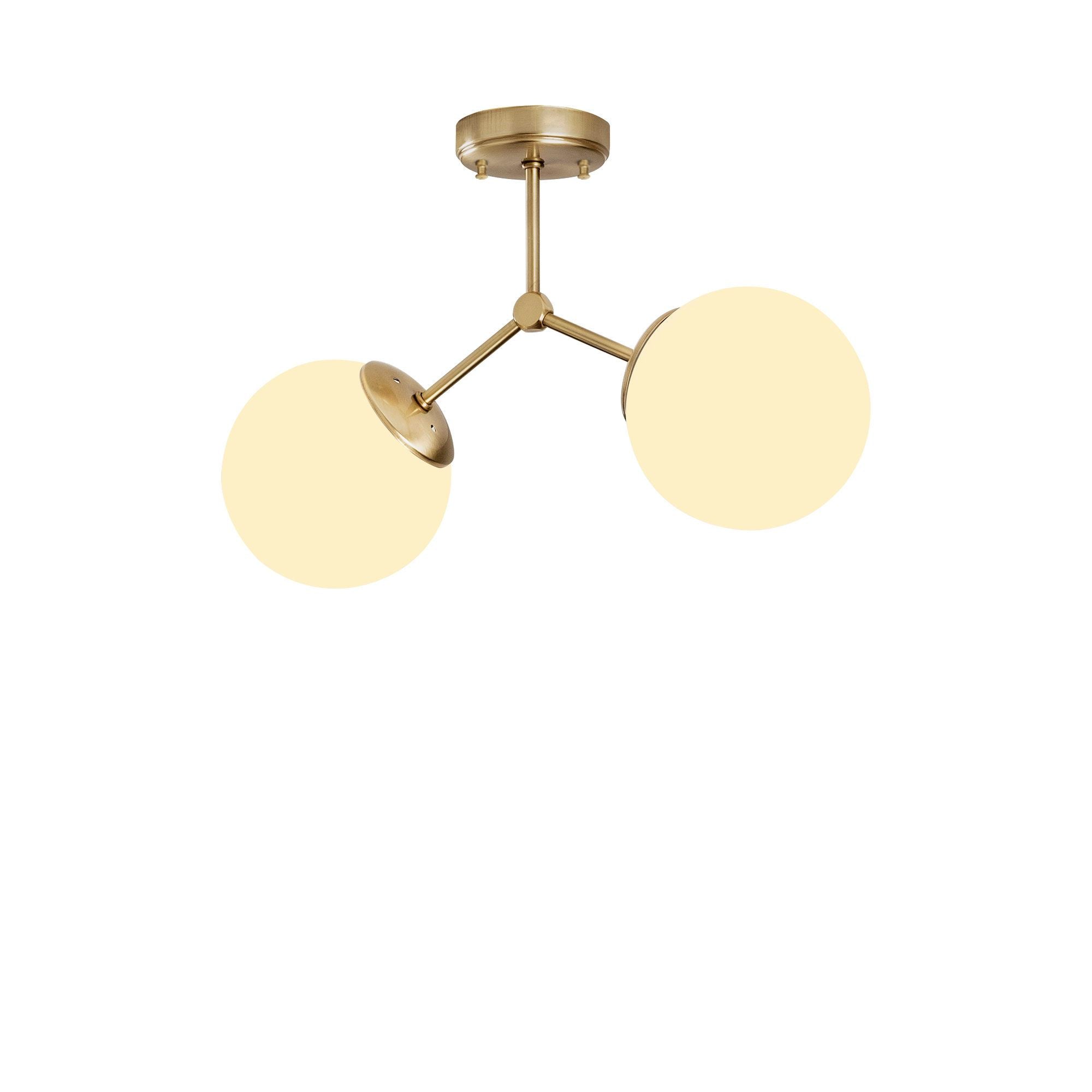 Damar - 6332 in Gelb Weiss präsentiert im Onlineshop von KAQTU Design AG. Deckenleuchte ist von Opviq