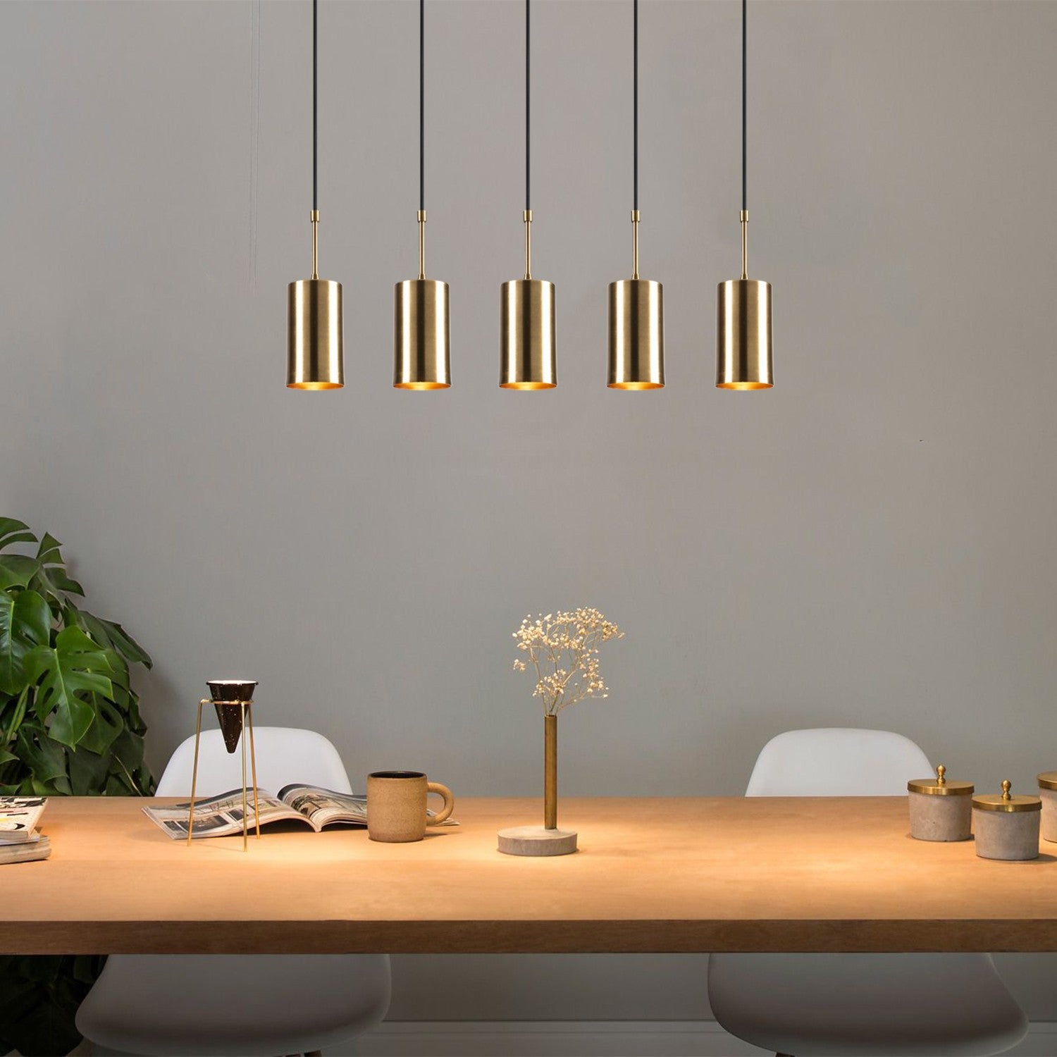 Kem - 6386 in Gold
 Schwarz präsentiert im Onlineshop von KAQTU Design AG. Pendelleuchte ist von Opviq