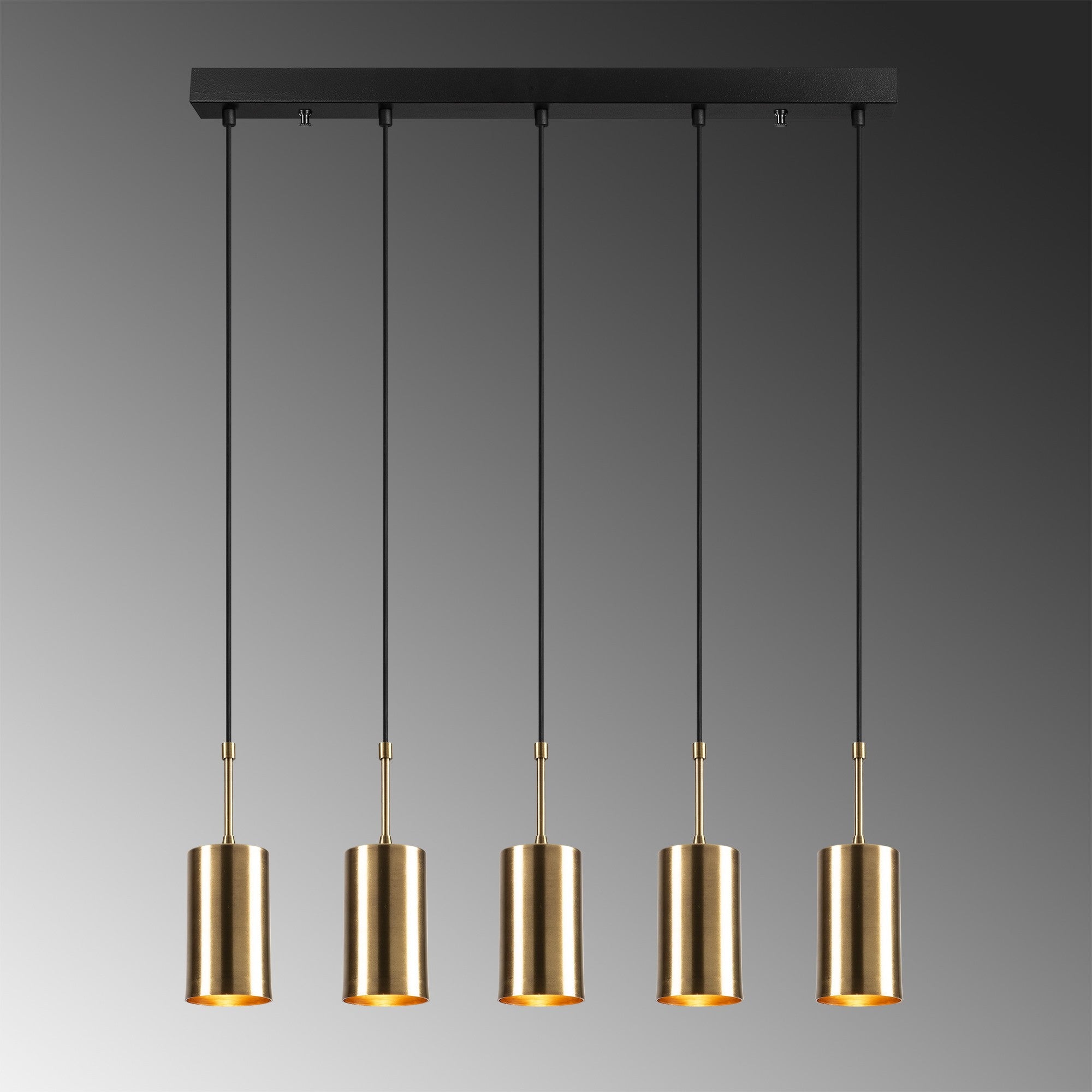 Kem - 6386 in Gold
 Schwarz präsentiert im Onlineshop von KAQTU Design AG. Pendelleuchte ist von Opviq