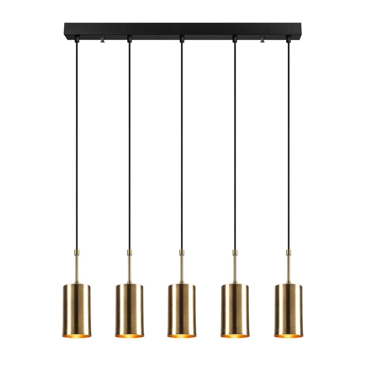 Kem Pendellampe - Gold
 Schwarz in Gold
 Schwarz präsentiert im Onlineshop von KAQTU Design AG. Pendelleuchte ist von Opviq
