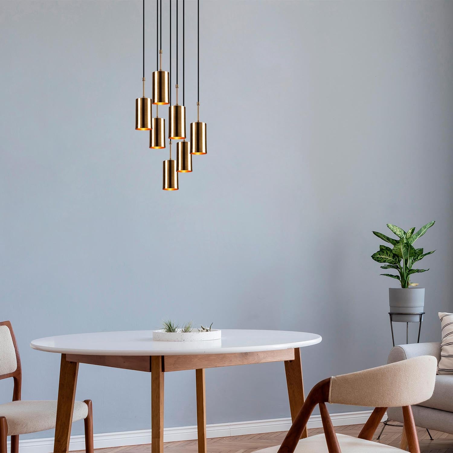 Kem - 6391 in Gold
 Schwarz präsentiert im Onlineshop von KAQTU Design AG. Pendelleuchte ist von Opviq