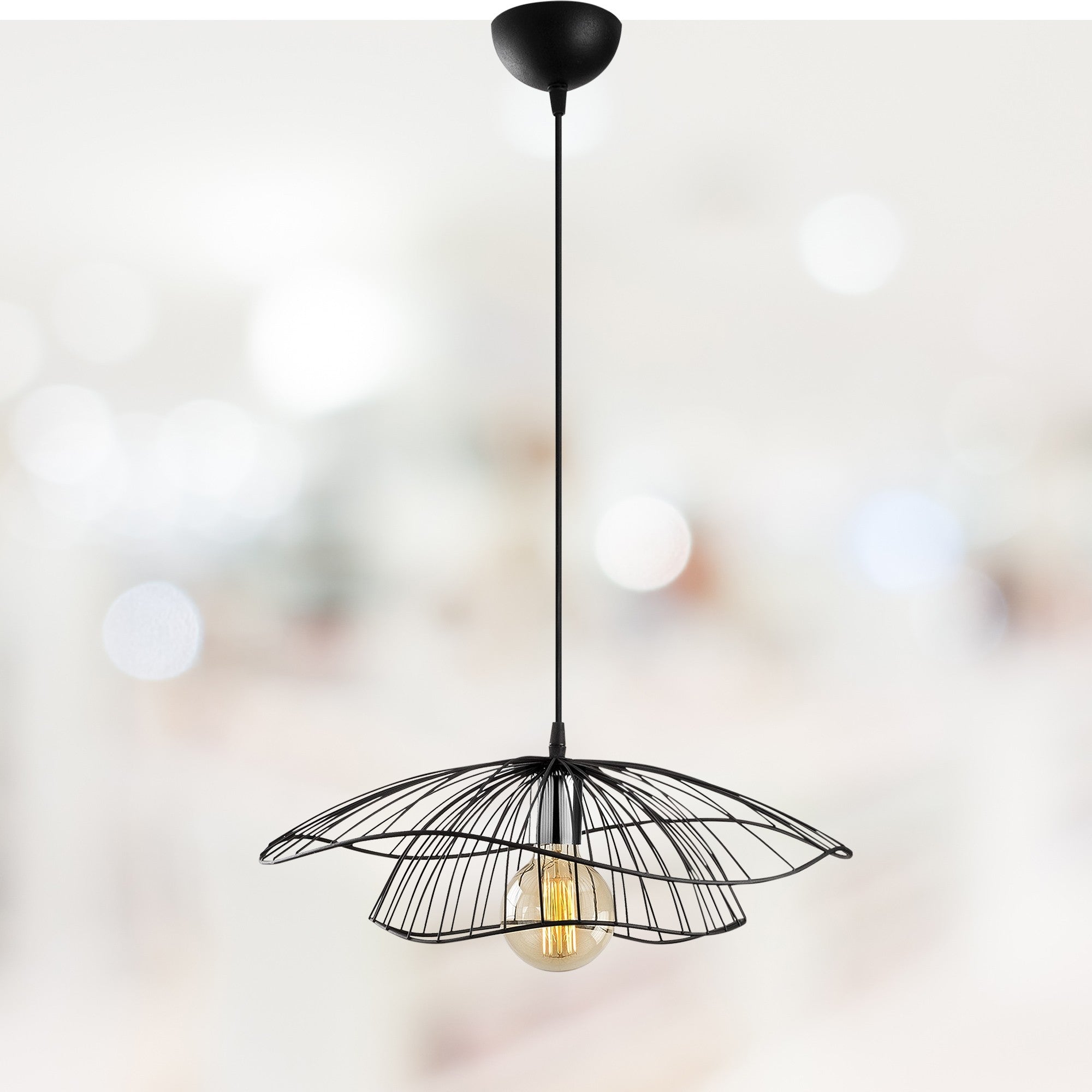 Tel - 6500 in Schwarz präsentiert im Onlineshop von KAQTU Design AG. Pendelleuchte ist von Opviq