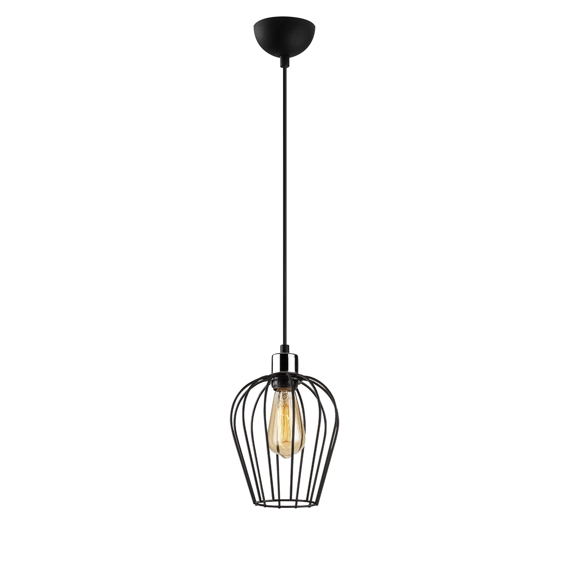 Tel - 6676 in Schwarz präsentiert im Onlineshop von KAQTU Design AG. Pendelleuchte ist von Opviq