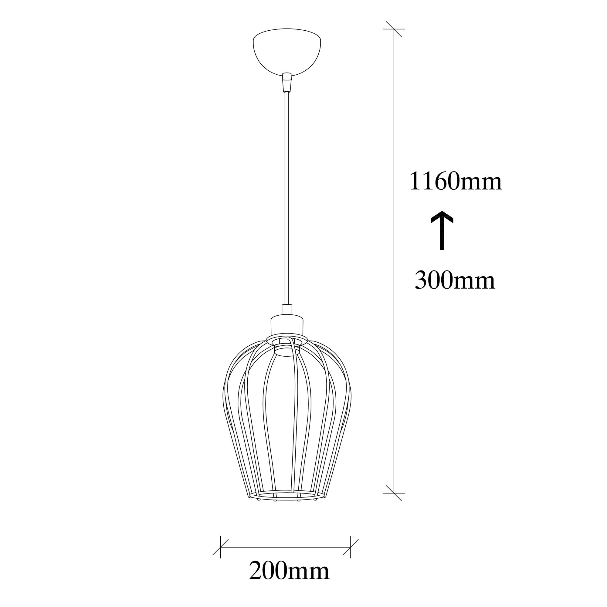 Tel - 6676 in Schwarz präsentiert im Onlineshop von KAQTU Design AG. Pendelleuchte ist von Opviq