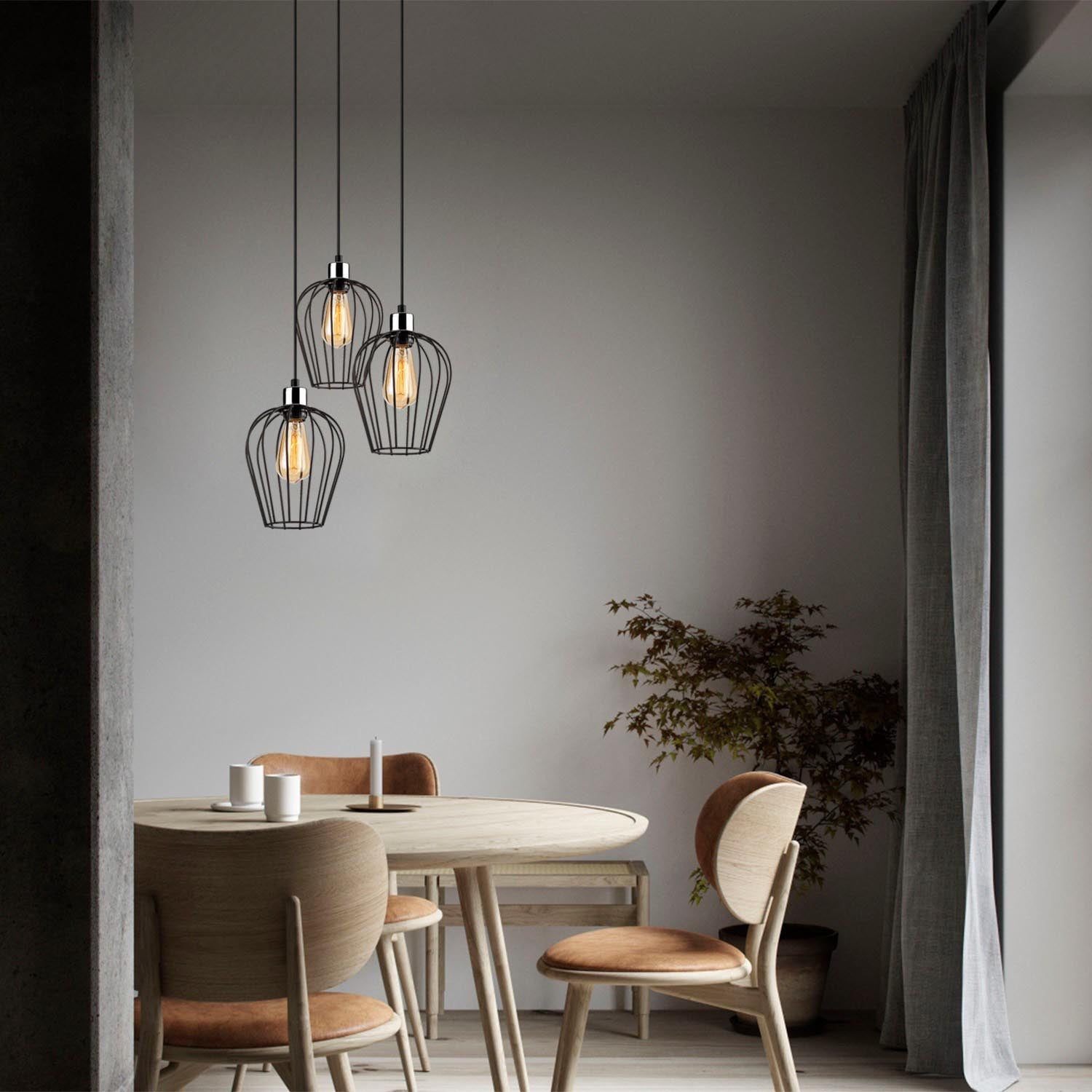 Tel - 6706 in Schwarz präsentiert im Onlineshop von KAQTU Design AG. Pendelleuchte ist von Opviq