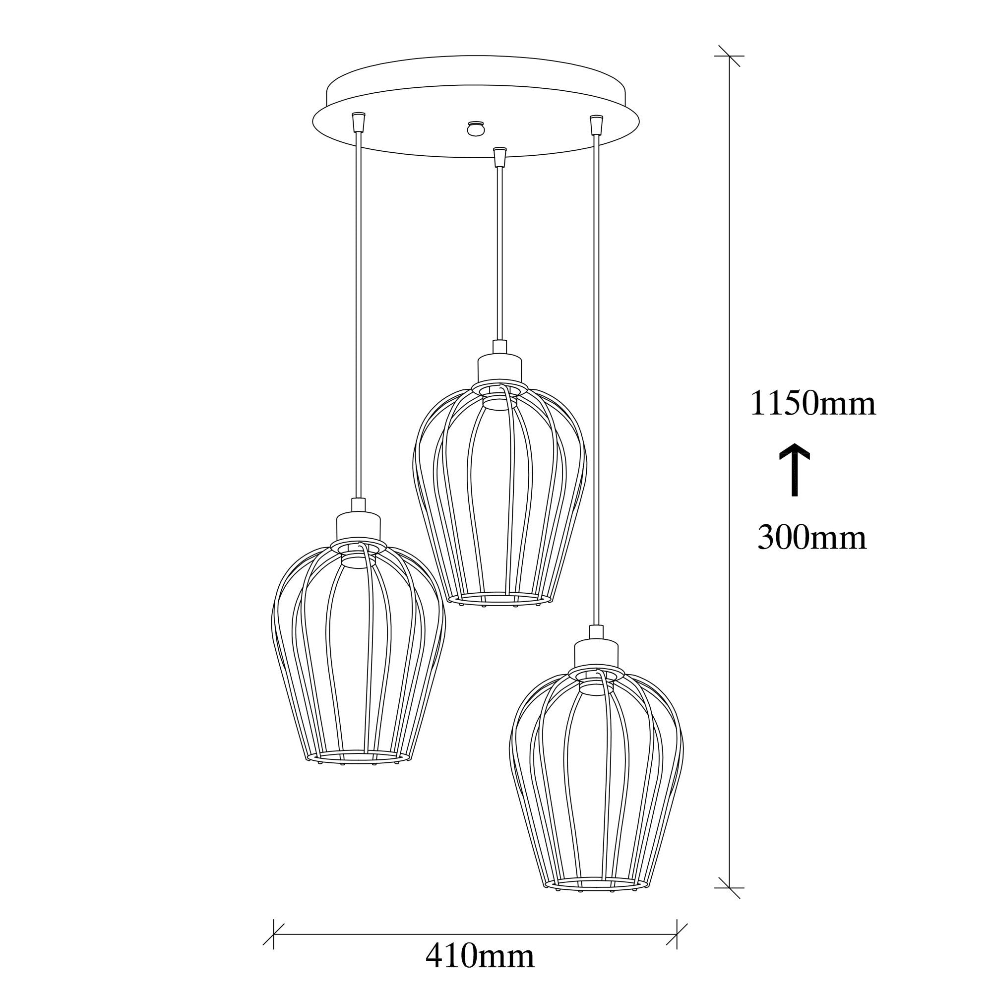 Tel - 6706 in Schwarz präsentiert im Onlineshop von KAQTU Design AG. Pendelleuchte ist von Opviq