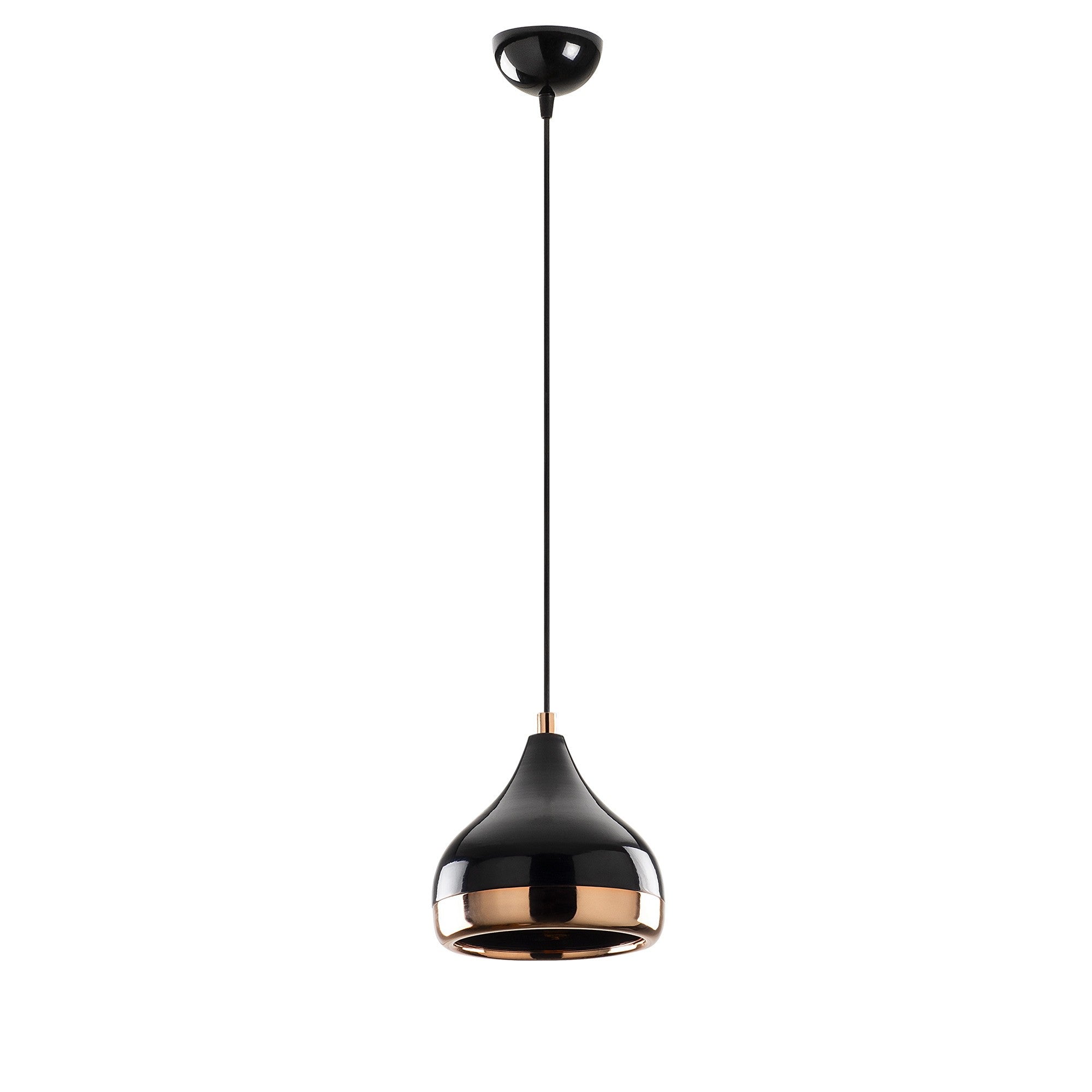 Yıldo - 6866 in Schwarz
 Kupfer präsentiert im Onlineshop von KAQTU Design AG. Pendelleuchte ist von Opviq
