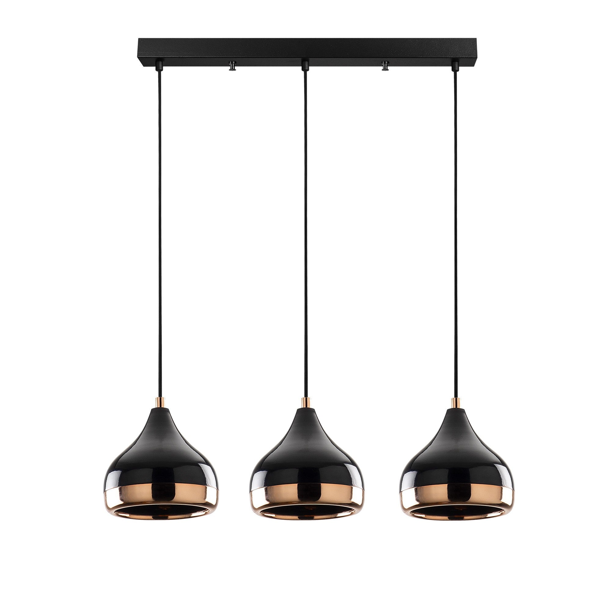 Yıldo - 6877 in Schwarz
 Kupfer präsentiert im Onlineshop von KAQTU Design AG. Pendelleuchte ist von Opviq