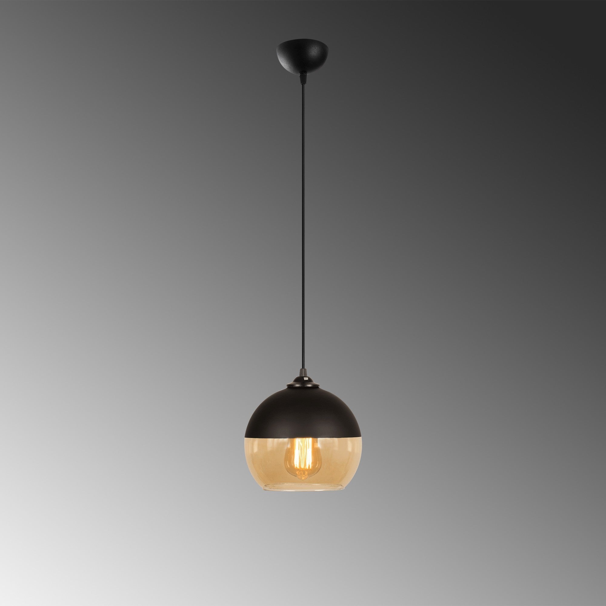 Camini - MR - 869 in Schwarzer Honig präsentiert im Onlineshop von KAQTU Design AG. Pendelleuchte ist von Opviq