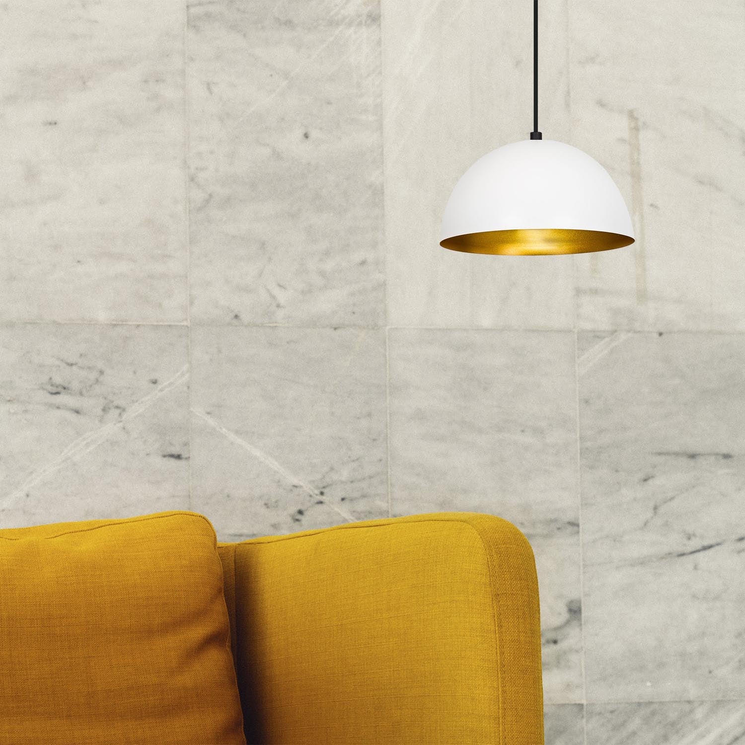Sivani - MR - 717 in Weisses Gold präsentiert im Onlineshop von KAQTU Design AG. Pendelleuchte ist von Opviq