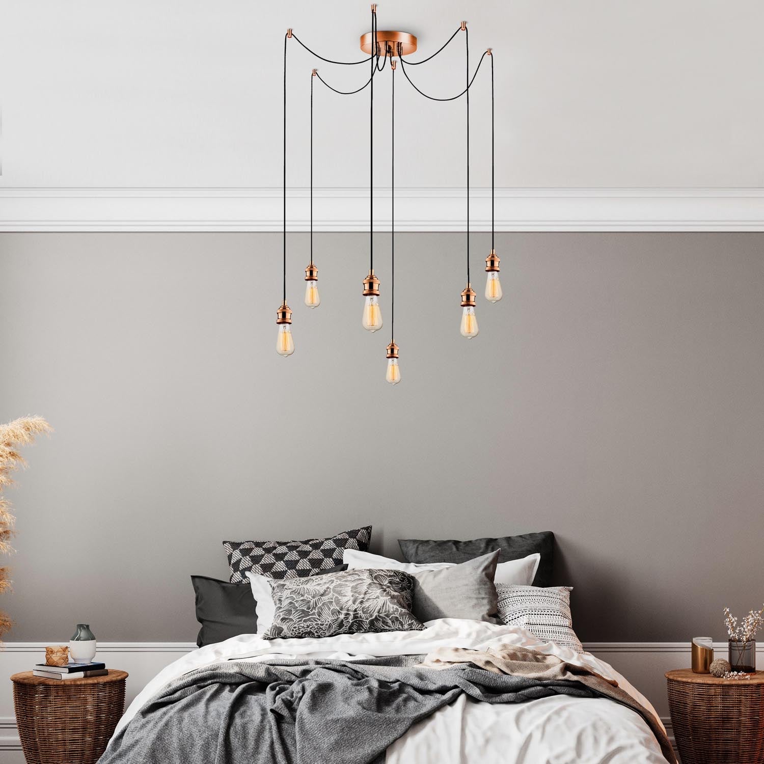 Kabluni - MR - 914 in Kupfer präsentiert im Onlineshop von KAQTU Design AG. Pendelleuchte ist von Opviq