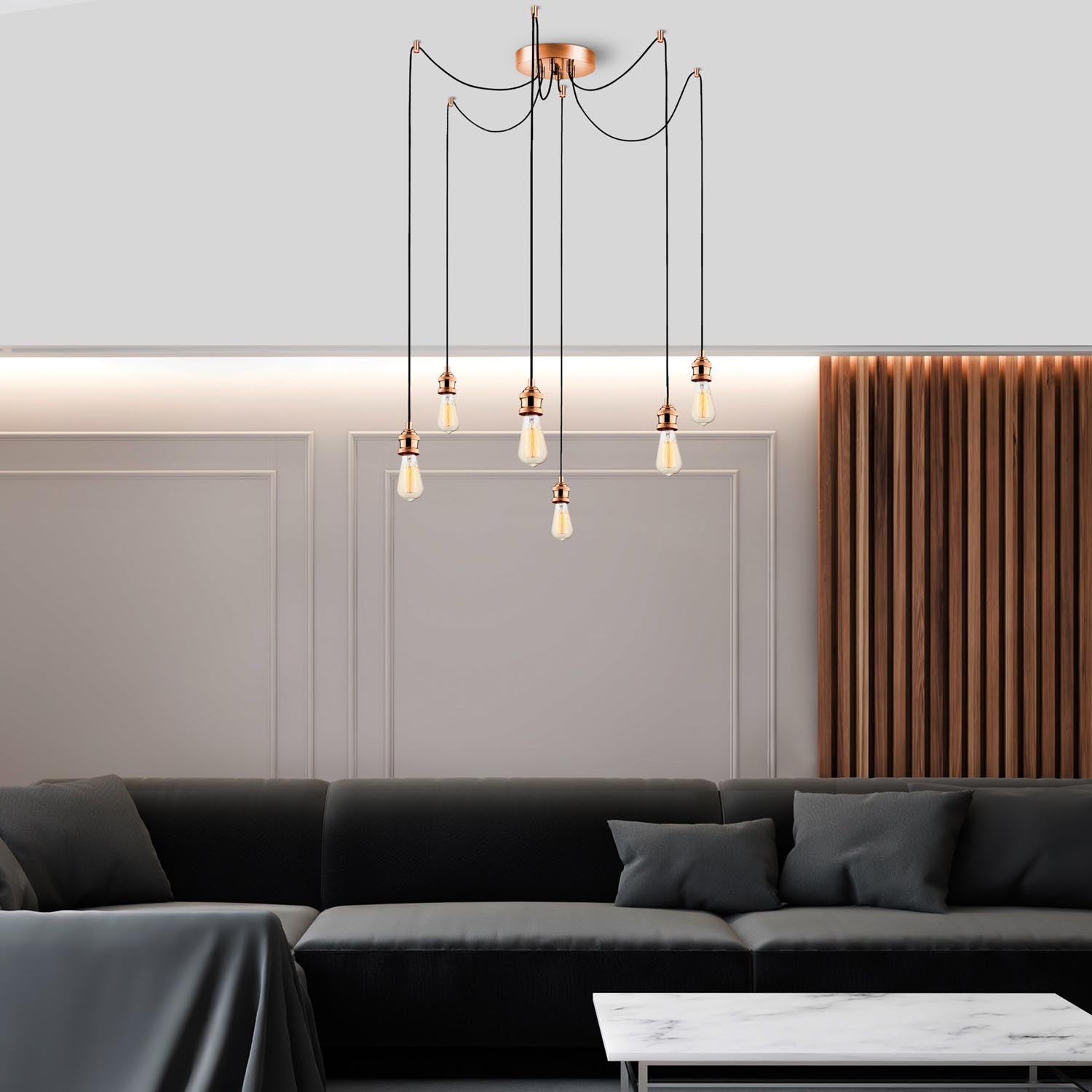 Kabluni - MR - 914 in Kupfer präsentiert im Onlineshop von KAQTU Design AG. Pendelleuchte ist von Opviq