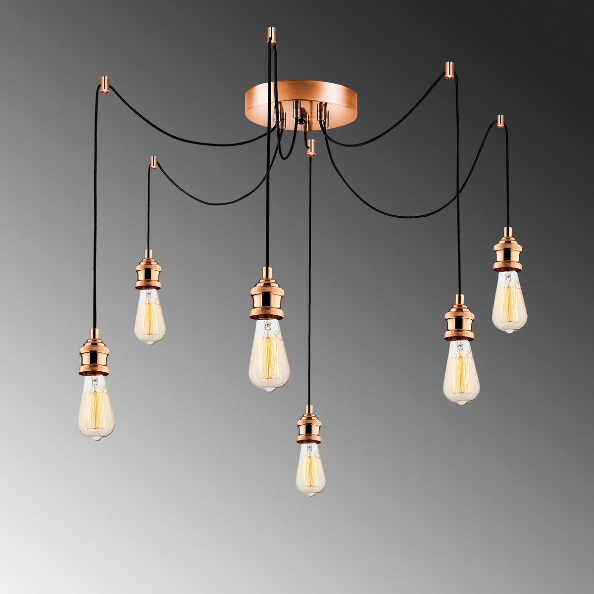 Kabluni Pendellampe - Kupfer in Kupfer präsentiert im Onlineshop von KAQTU Design AG. Pendelleuchte ist von Opviq