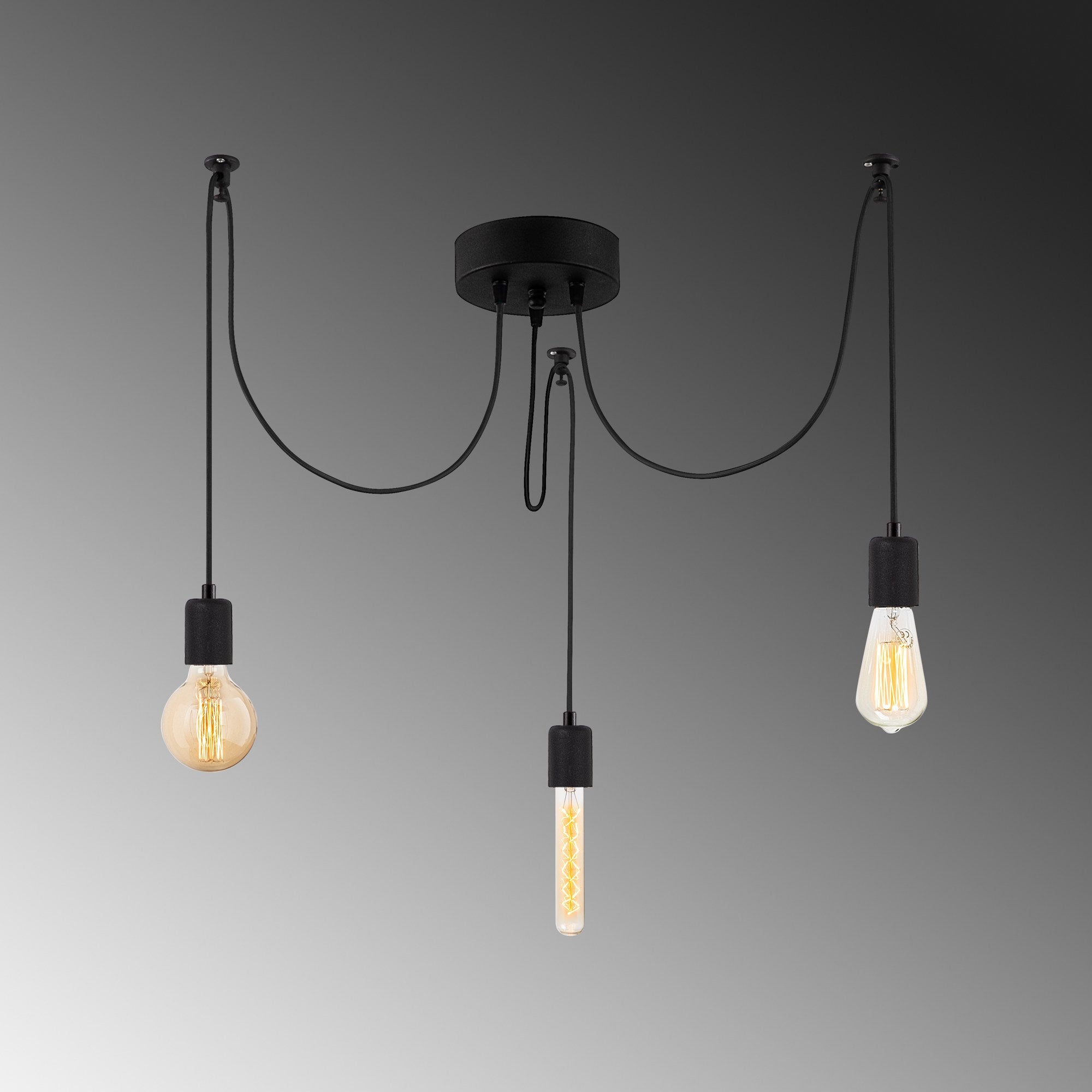 Kabluni - MR - 927 in Schwarz präsentiert im Onlineshop von KAQTU Design AG. Pendelleuchte ist von Opviq