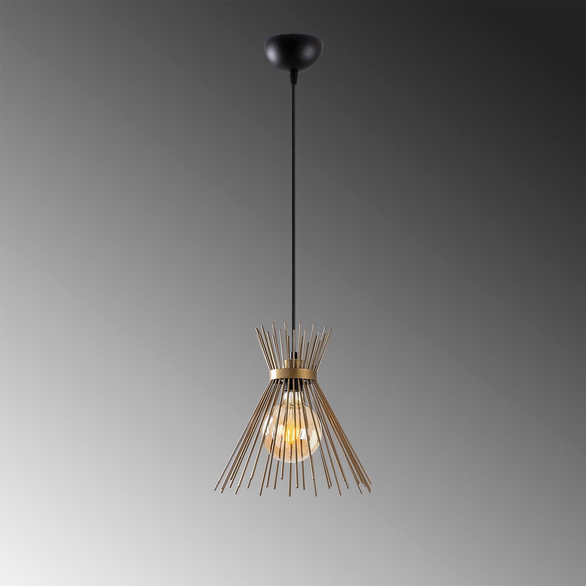 Kirpi - 3082 in Schwarz präsentiert im Onlineshop von KAQTU Design AG. Pendelleuchte ist von Opviq