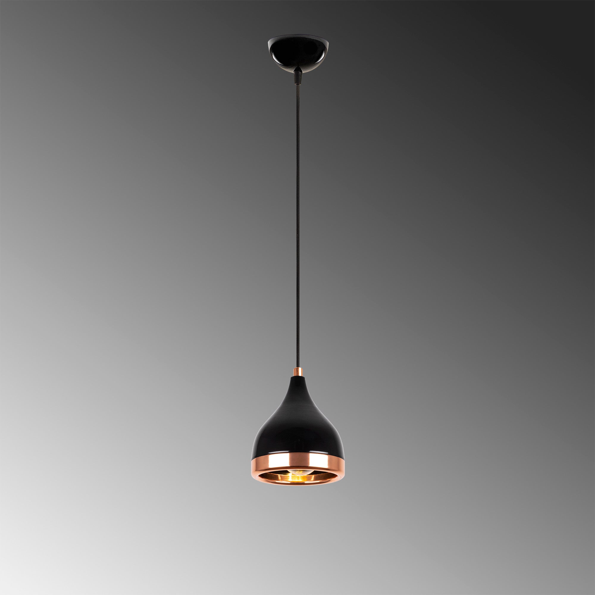 Yıldo - 7000 in Schwarz
 Kupfer präsentiert im Onlineshop von KAQTU Design AG. Pendelleuchte ist von Opviq