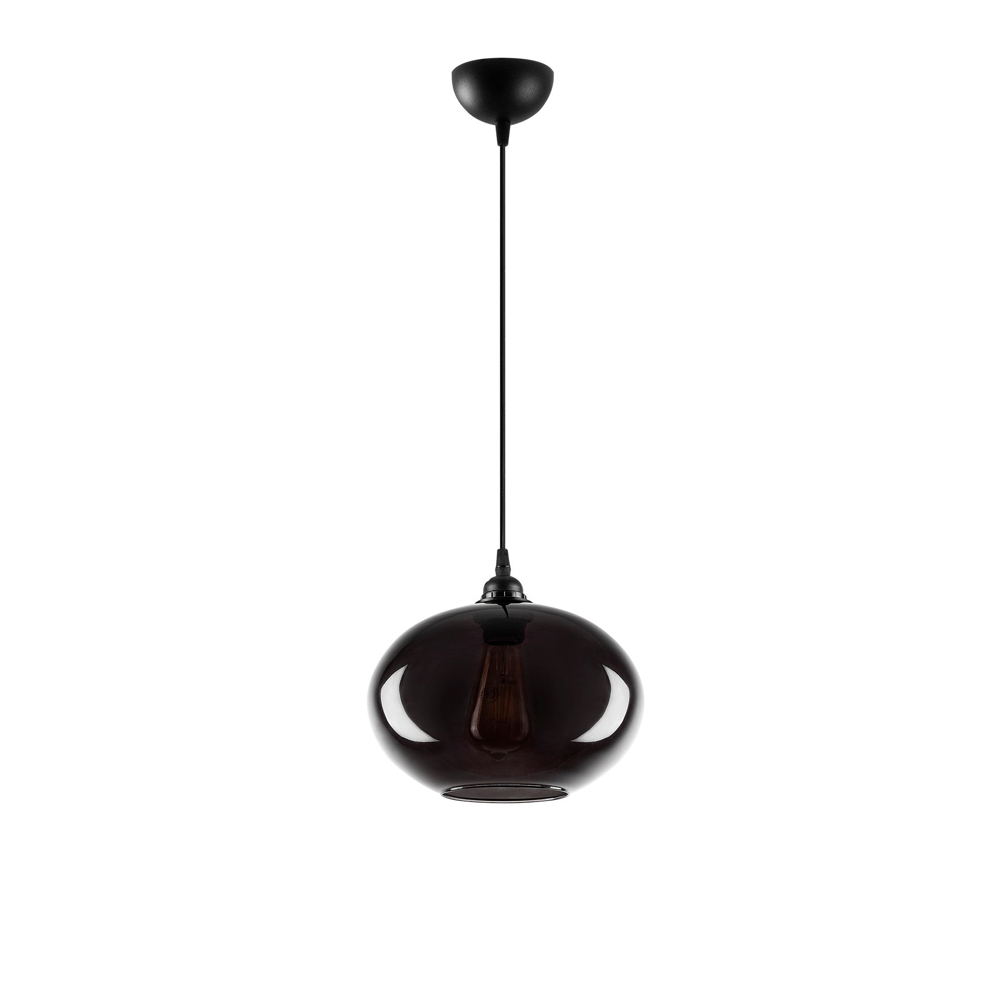 Smoked - 050 in Rauch präsentiert im Onlineshop von KAQTU Design AG. Pendelleuchte ist von Opviq