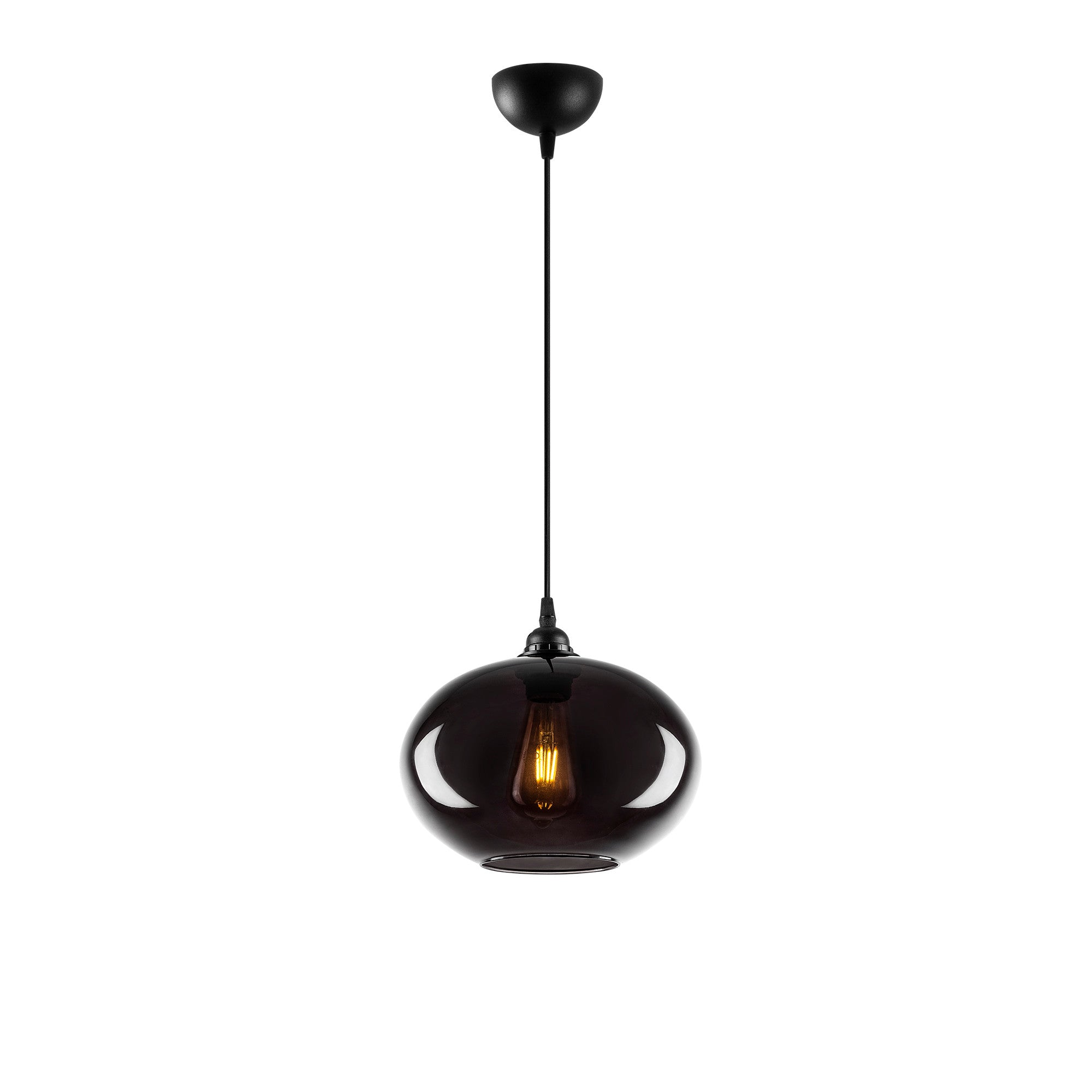Smoked - 050 in Rauch präsentiert im Onlineshop von KAQTU Design AG. Pendelleuchte ist von Opviq