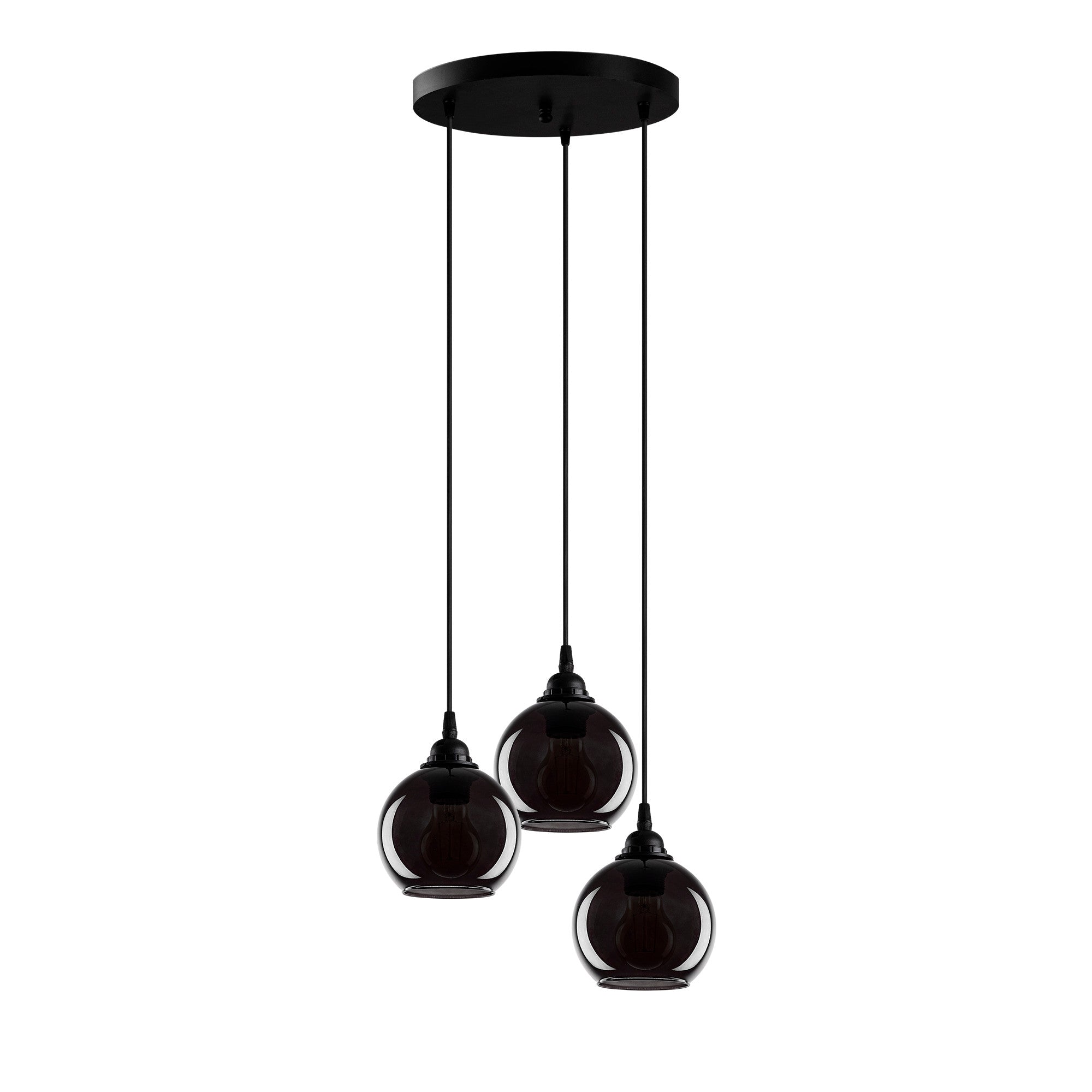 Smoked - 011 in Rauch präsentiert im Onlineshop von KAQTU Design AG. Pendelleuchte ist von Opviq