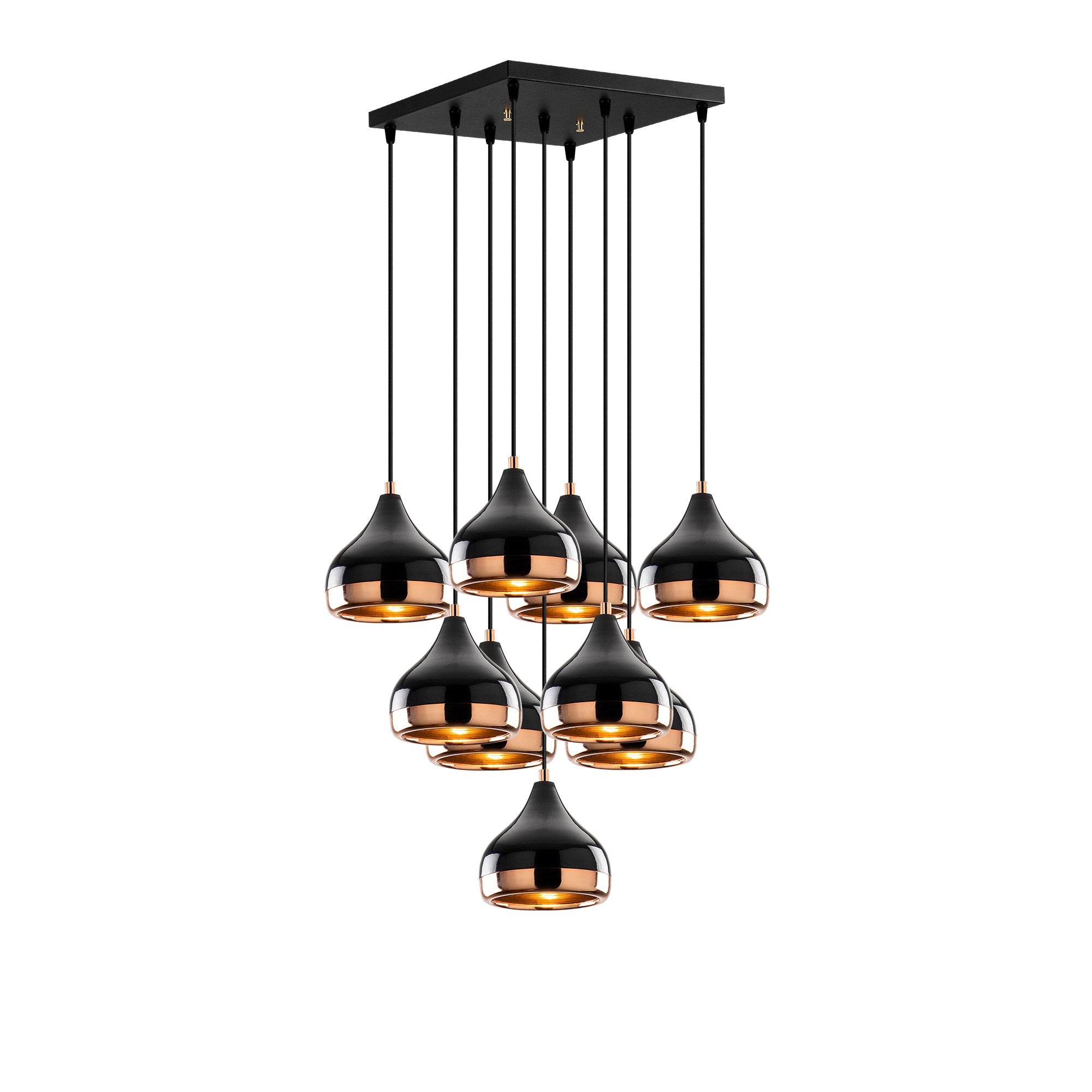 Yıldo - 6893 in Schwarz präsentiert im Onlineshop von KAQTU Design AG. Pendelleuchte ist von Opviq