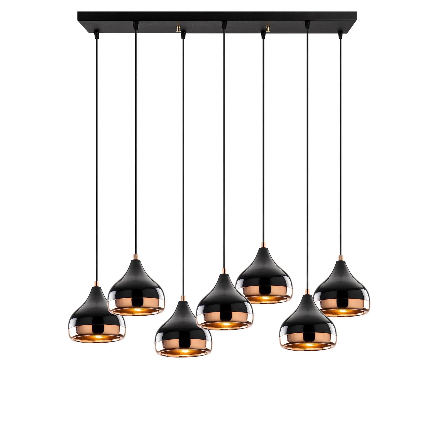Yıldo - 6894 in Schwarz präsentiert im Onlineshop von KAQTU Design AG. Pendelleuchte ist von Opviq