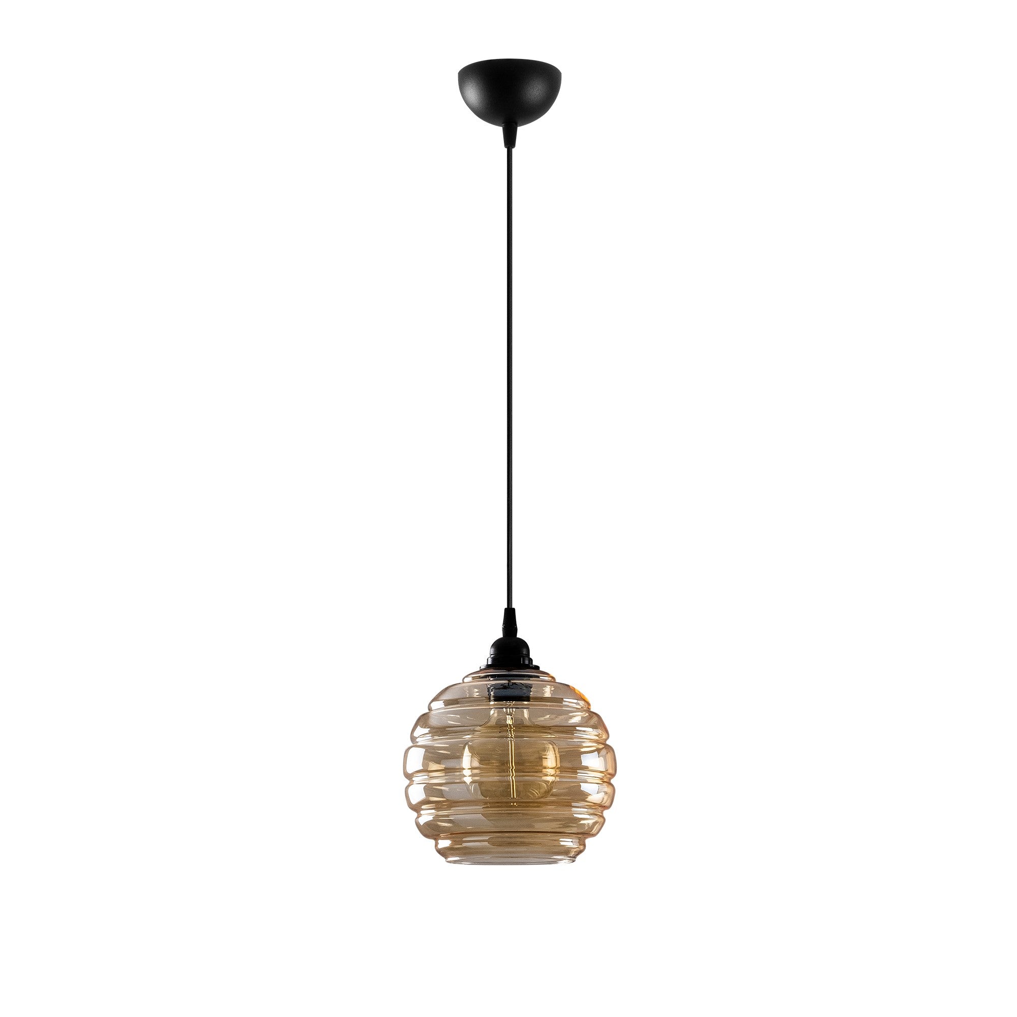Gold - 010 in Gold
 Schwarz präsentiert im Onlineshop von KAQTU Design AG. Pendelleuchte ist von Opviq