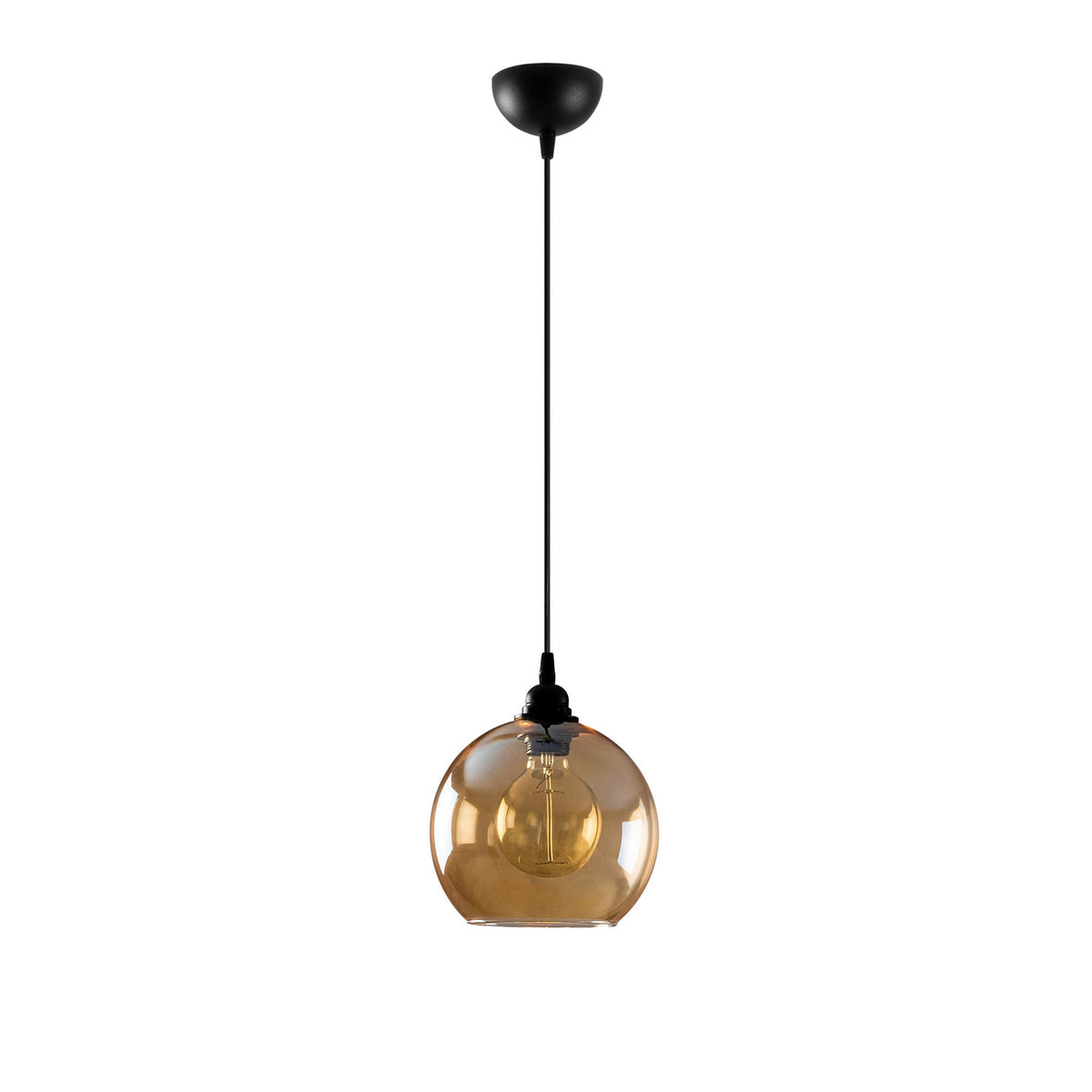 Gold Pendellampe - Gold
 Schwarz in Gold
 Schwarz präsentiert im Onlineshop von KAQTU Design AG. Pendelleuchte ist von Opviq