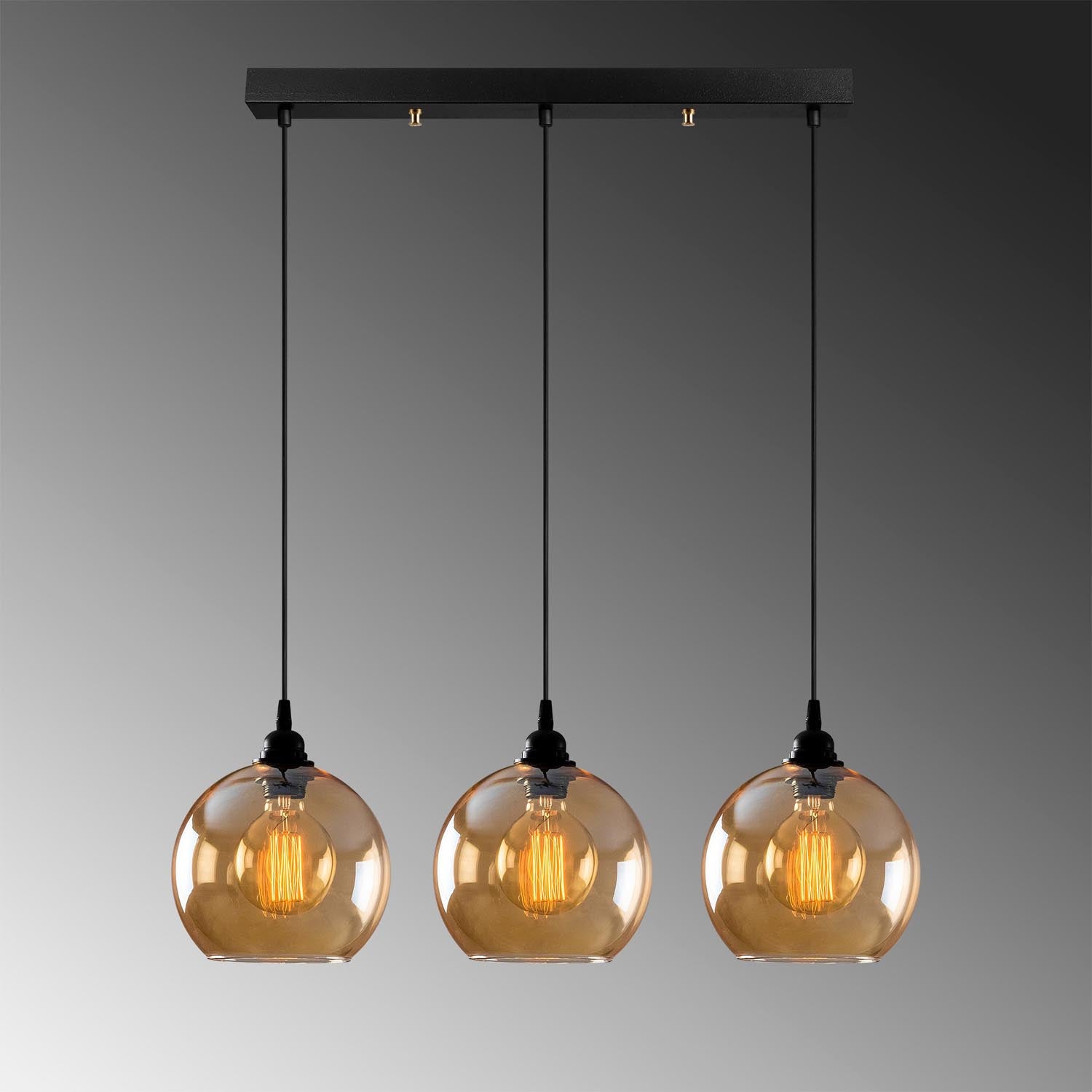 Gold - 022 in Gold
 Schwarz präsentiert im Onlineshop von KAQTU Design AG. Pendelleuchte ist von Opviq