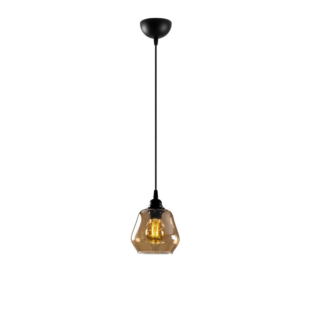 Gold Pendellampe - Gold
 Schwarz in Gold
 Schwarz präsentiert im Onlineshop von KAQTU Design AG. Pendelleuchte ist von Opviq