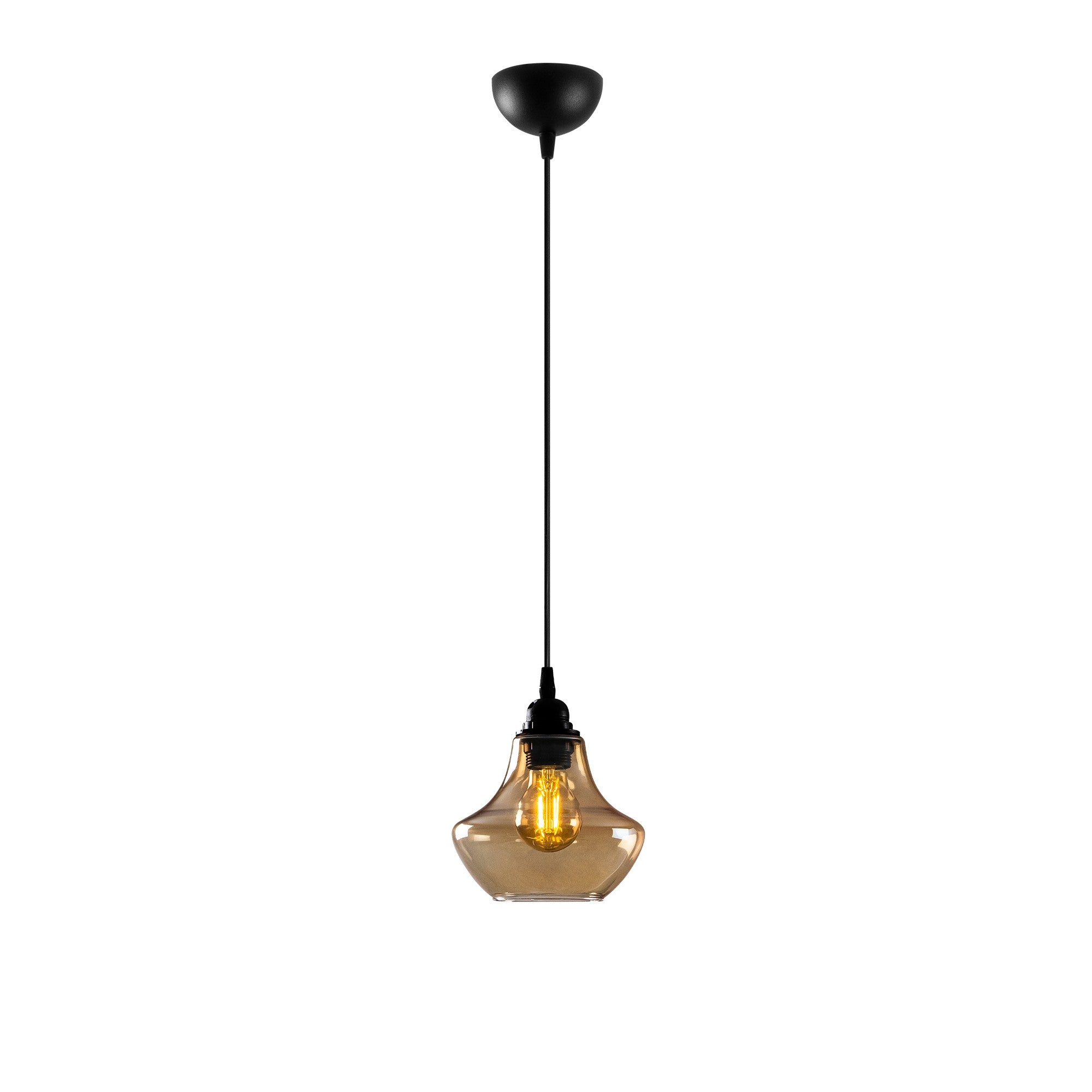 Gold - 050 in Gold
 Schwarz präsentiert im Onlineshop von KAQTU Design AG. Pendelleuchte ist von Opviq