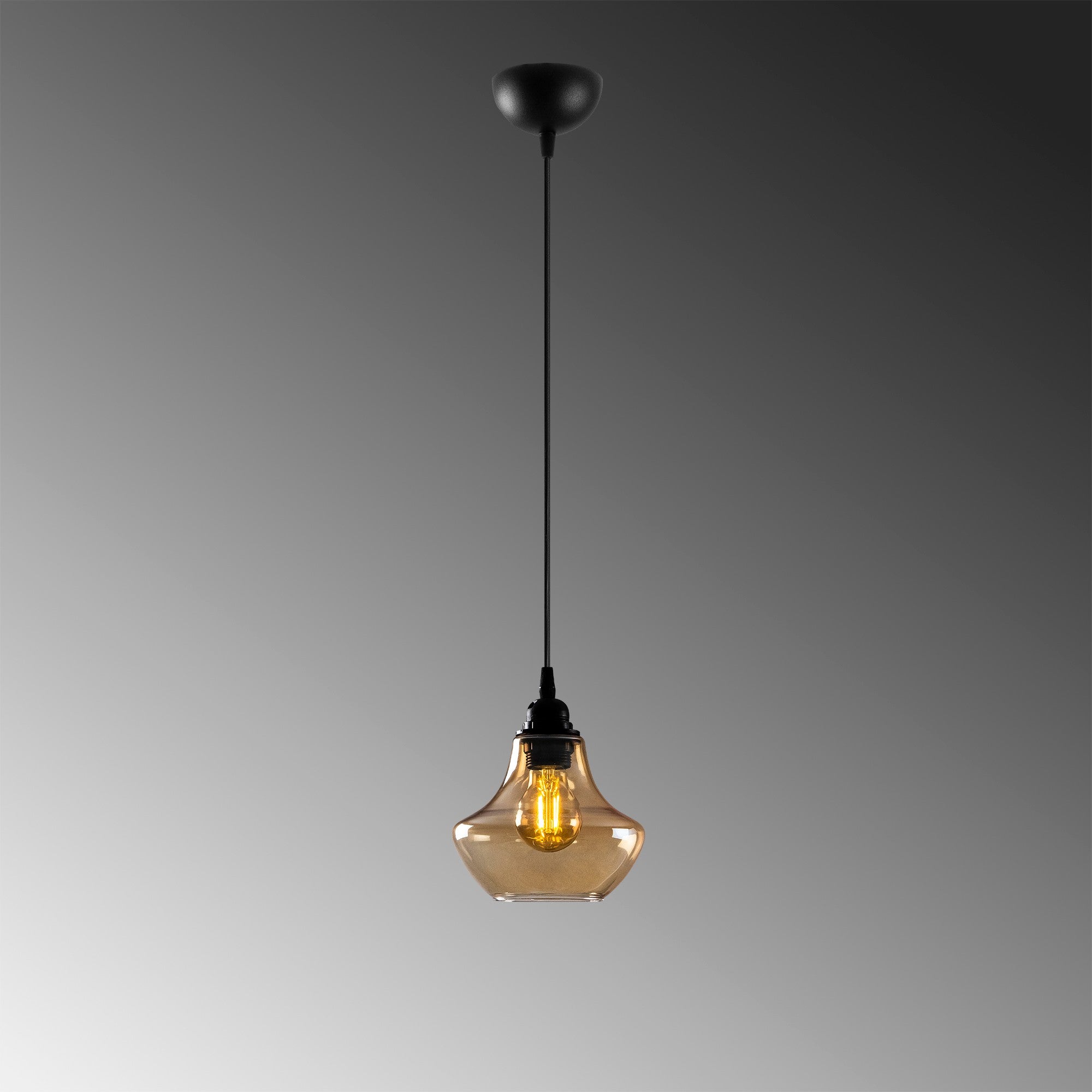 Gold - 050 in Gold
 Schwarz präsentiert im Onlineshop von KAQTU Design AG. Pendelleuchte ist von Opviq