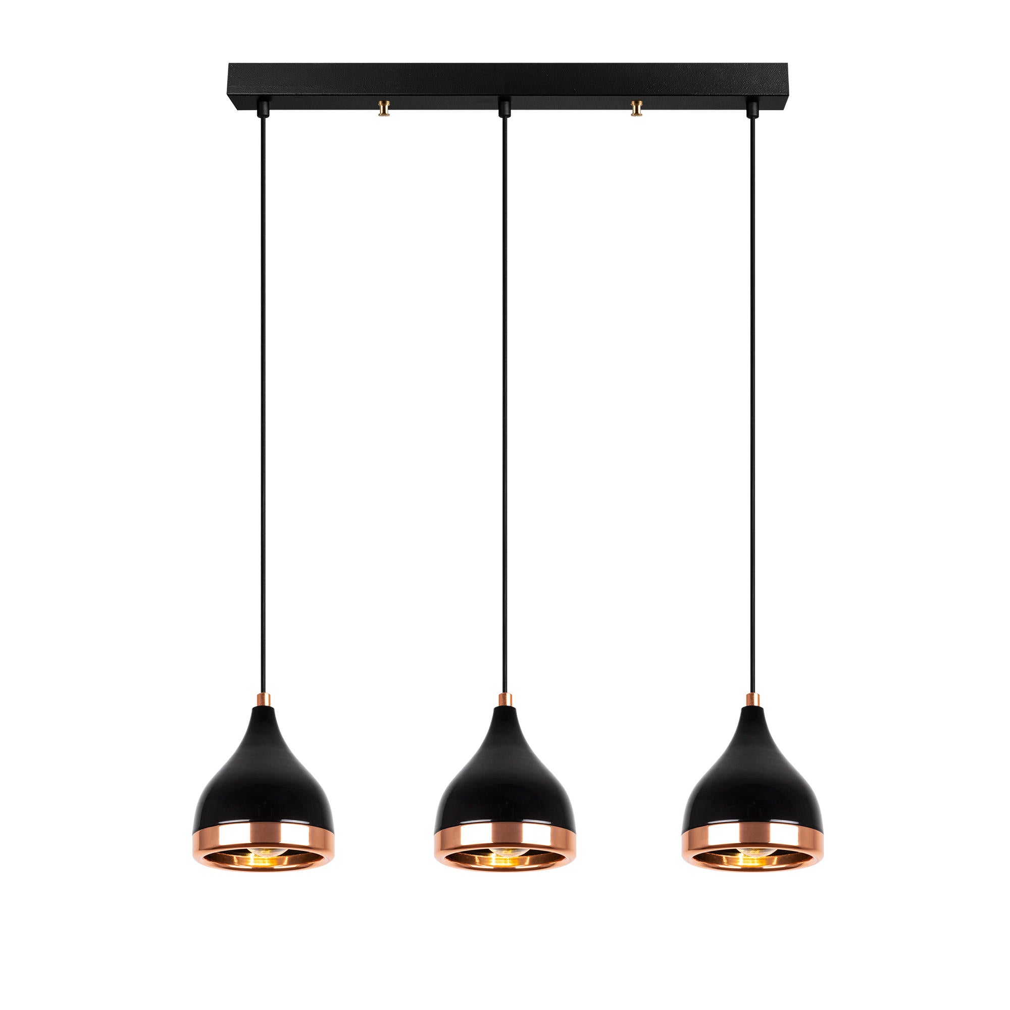 Yıldo - 7041 in Schwarz
 Kupfer präsentiert im Onlineshop von KAQTU Design AG. Pendelleuchte ist von Opviq