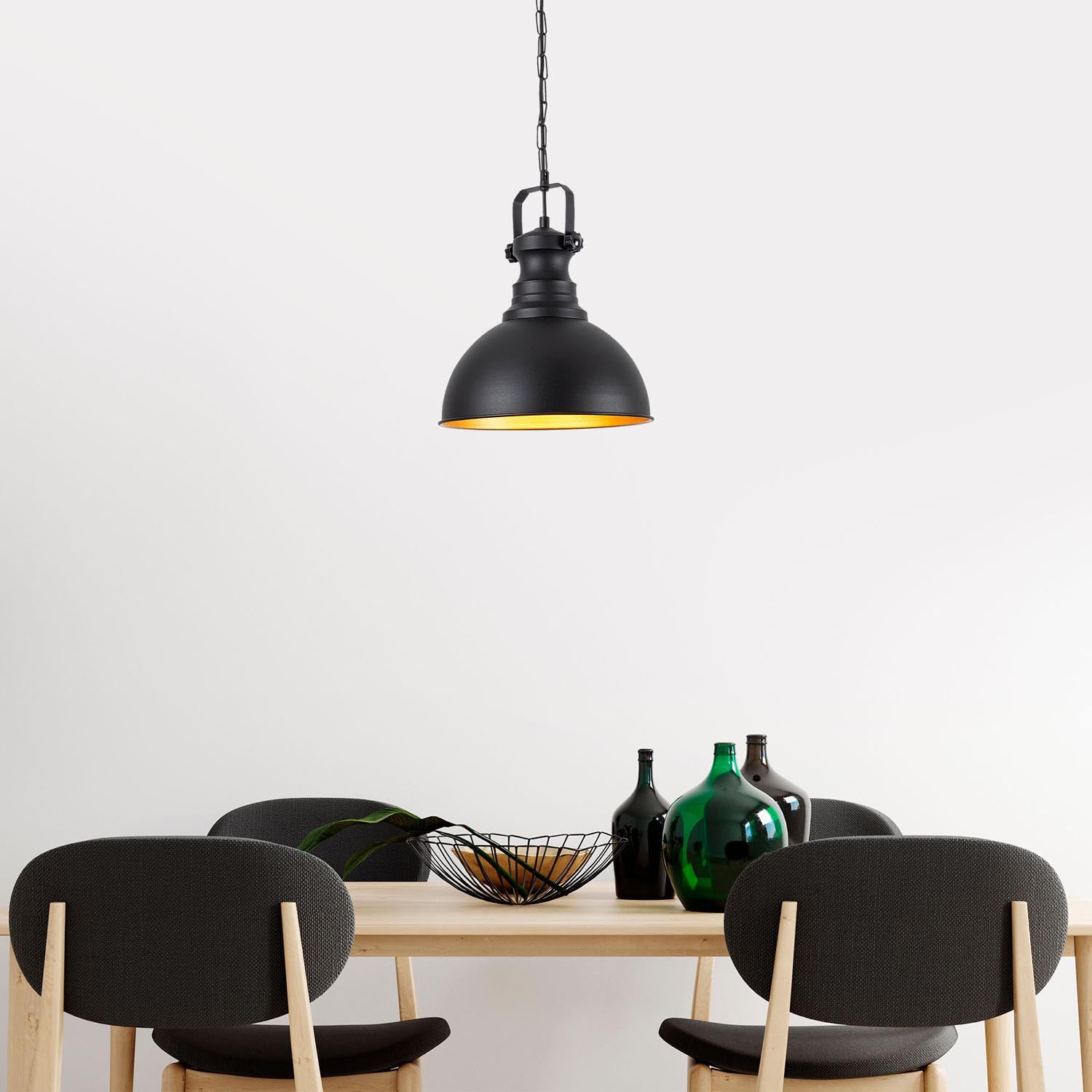 Sağlam - 3710 - 1 in Schwarz präsentiert im Onlineshop von KAQTU Design AG. Pendelleuchte ist von Opviq