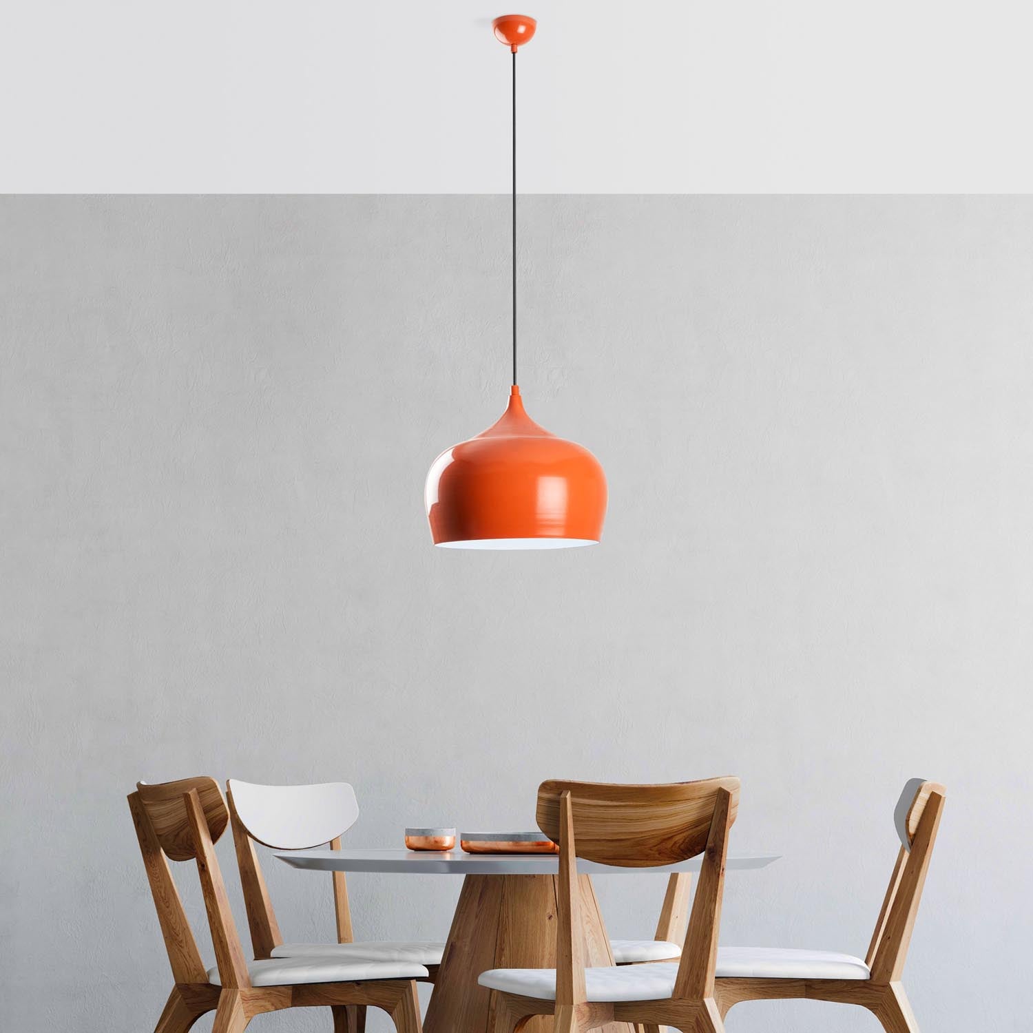 Patine - Orange in Orange präsentiert im Onlineshop von KAQTU Design AG. Pendelleuchte ist von Opviq