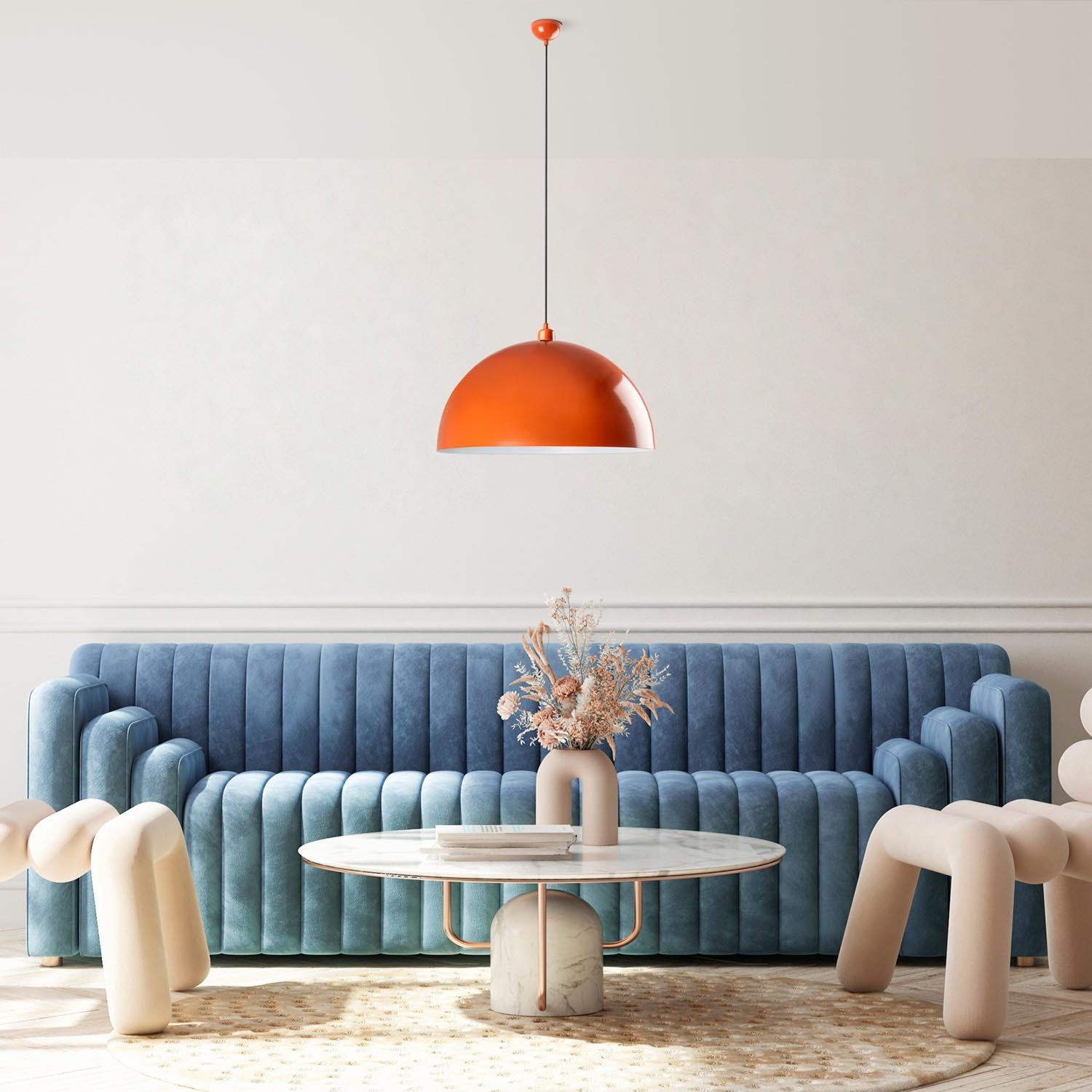 Kure 236 - Orange in Orange präsentiert im Onlineshop von KAQTU Design AG. Pendelleuchte ist von Opviq