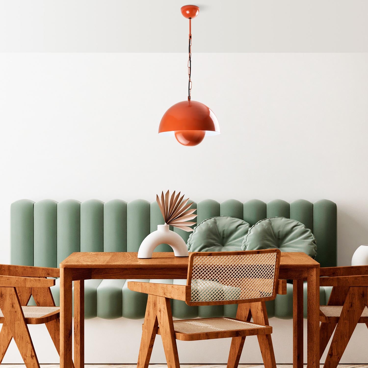 Kure 2676 - Orange in Orange präsentiert im Onlineshop von KAQTU Design AG. Pendelleuchte ist von Opviq