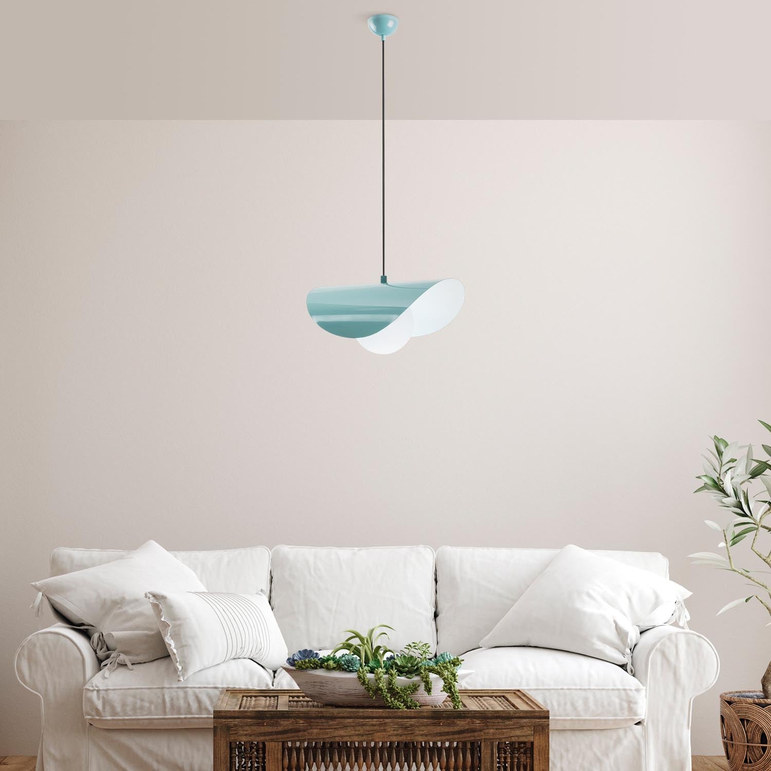 Vatoz - Nus - 2866 - Turquoise in Türkis präsentiert im Onlineshop von KAQTU Design AG. Pendelleuchte ist von Opviq