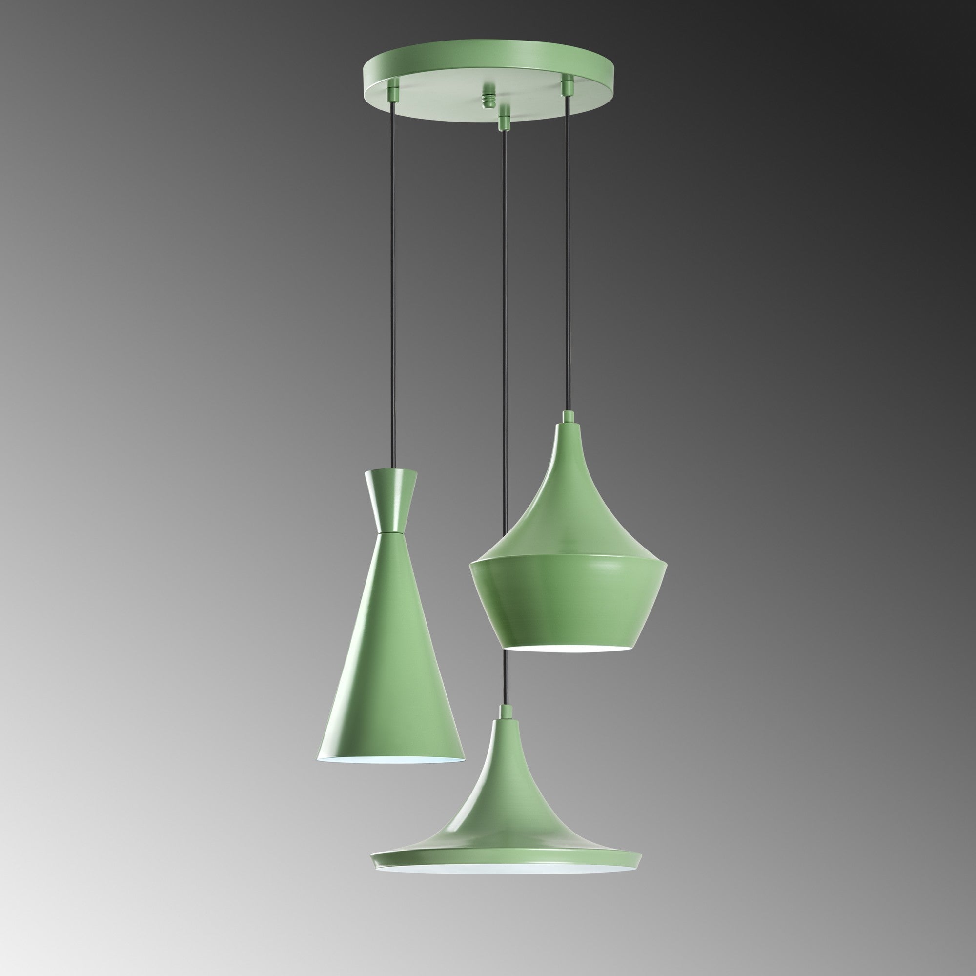 Tom - 3556 - Mint in Minze präsentiert im Onlineshop von KAQTU Design AG. Pendelleuchte ist von Opviq
