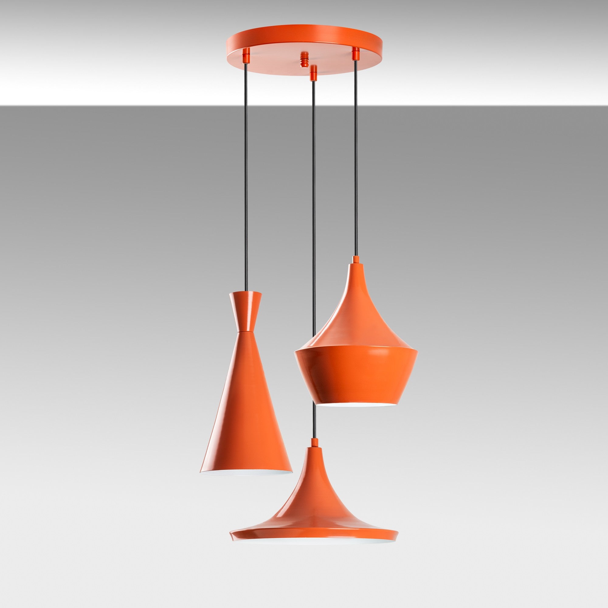 Tom - 3556 - Orange in Orange präsentiert im Onlineshop von KAQTU Design AG. Pendelleuchte ist von Opviq