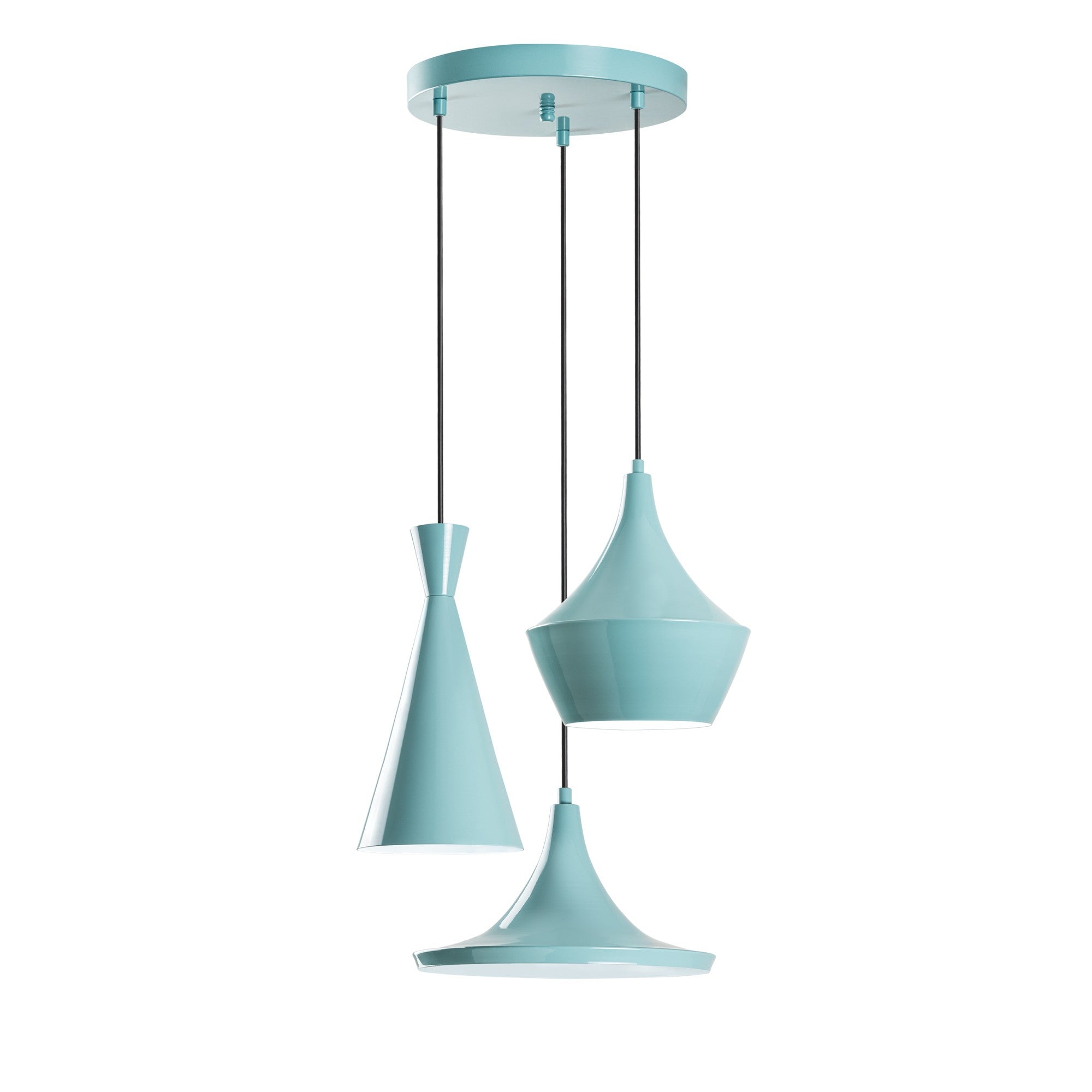 Tom - 3556 - Turquoise in Türkis präsentiert im Onlineshop von KAQTU Design AG. Pendelleuchte ist von Opviq