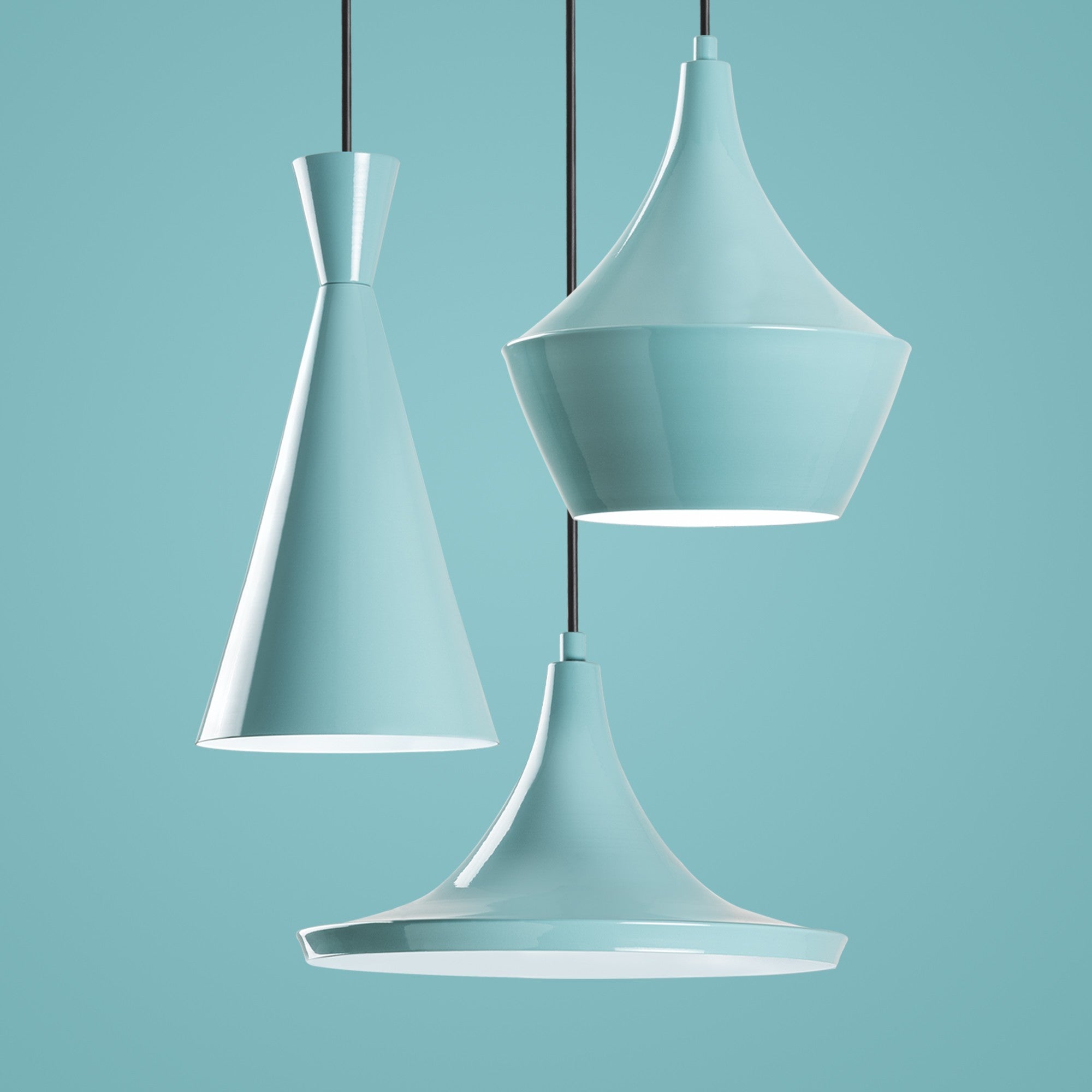 Tom - 3556 - Turquoise in Türkis präsentiert im Onlineshop von KAQTU Design AG. Pendelleuchte ist von Opviq