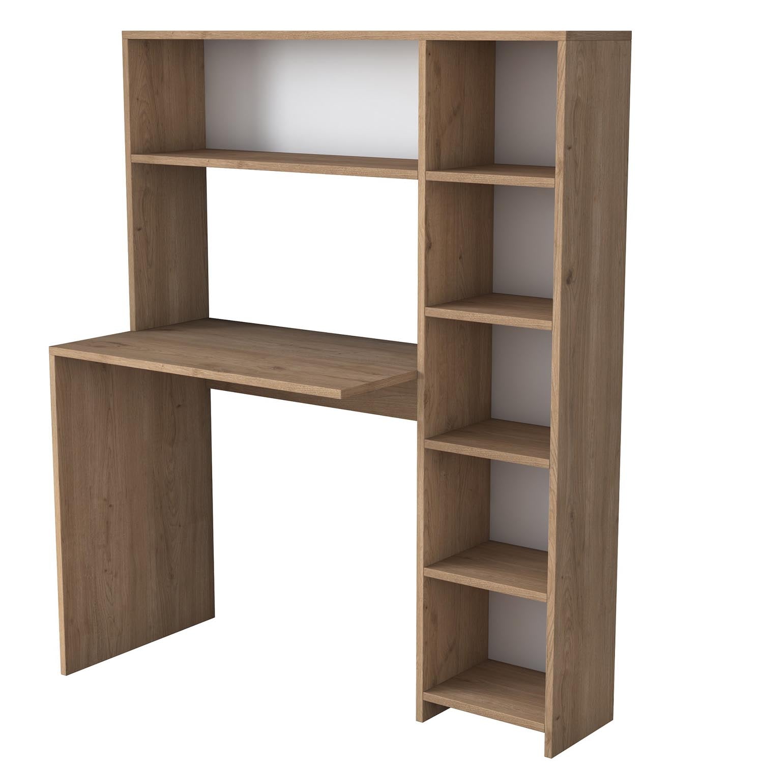 HA104 - 2025 in Eiche präsentiert im Onlineshop von KAQTU Design AG. Schreibtisch ist von Hanah Home
