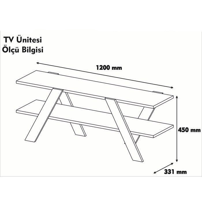 Basic - 146 in Weisser Walnuss präsentiert im Onlineshop von KAQTU Design AG. Sideboard ist von Hanah Home