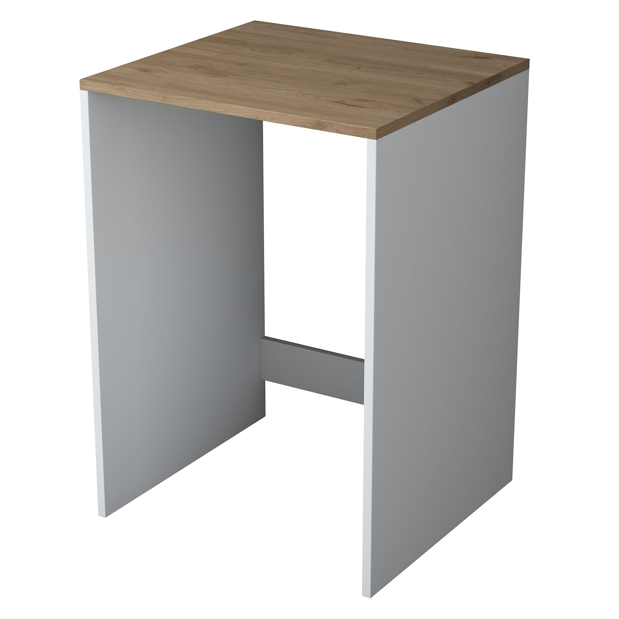 KD103 - 2341 in Walnuss Weiss präsentiert im Onlineshop von KAQTU Design AG. Standregal ist von Hanah Home