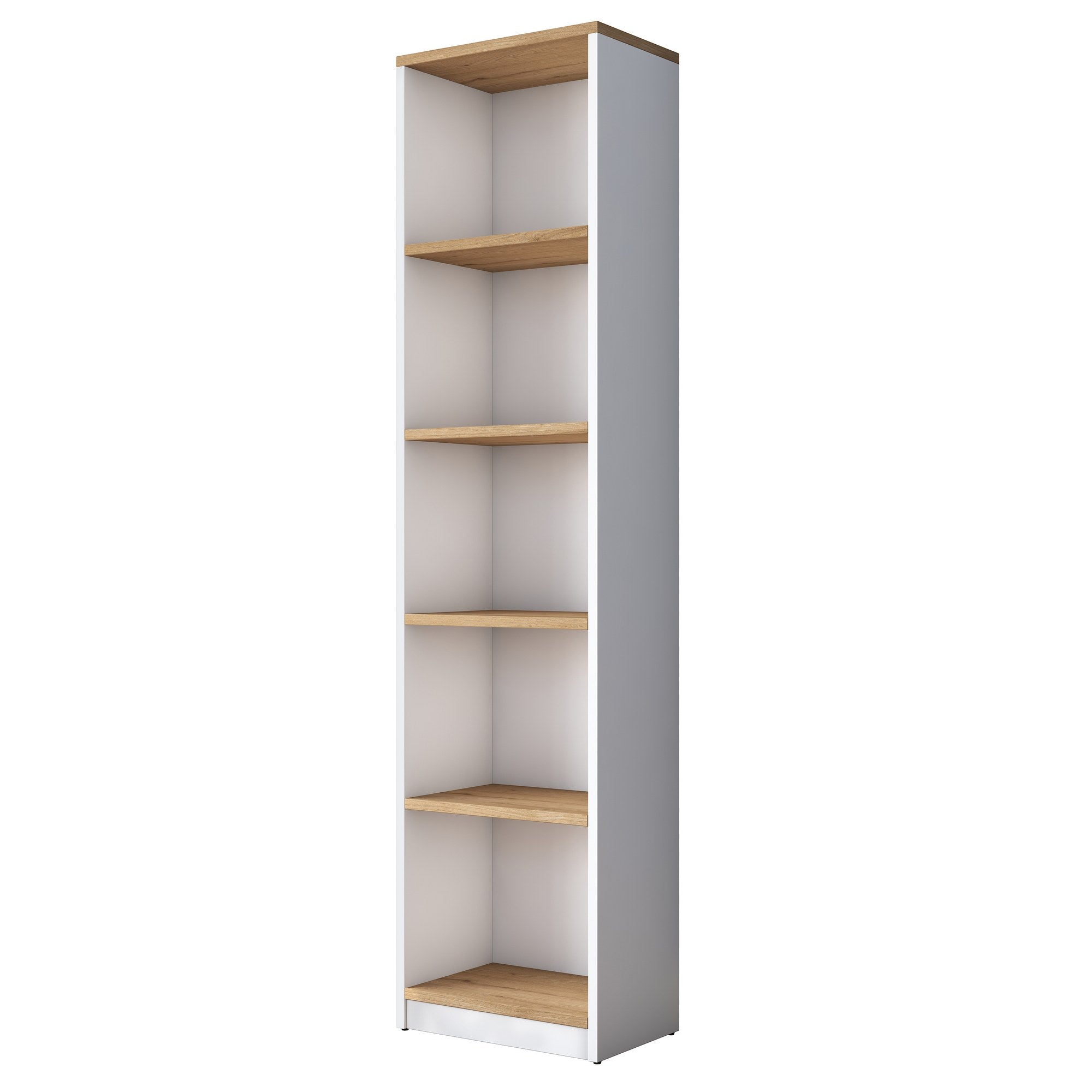 HA115 - 2642 in Walnuss Weiss präsentiert im Onlineshop von KAQTU Design AG. Schreibtisch ist von Hanah Home
