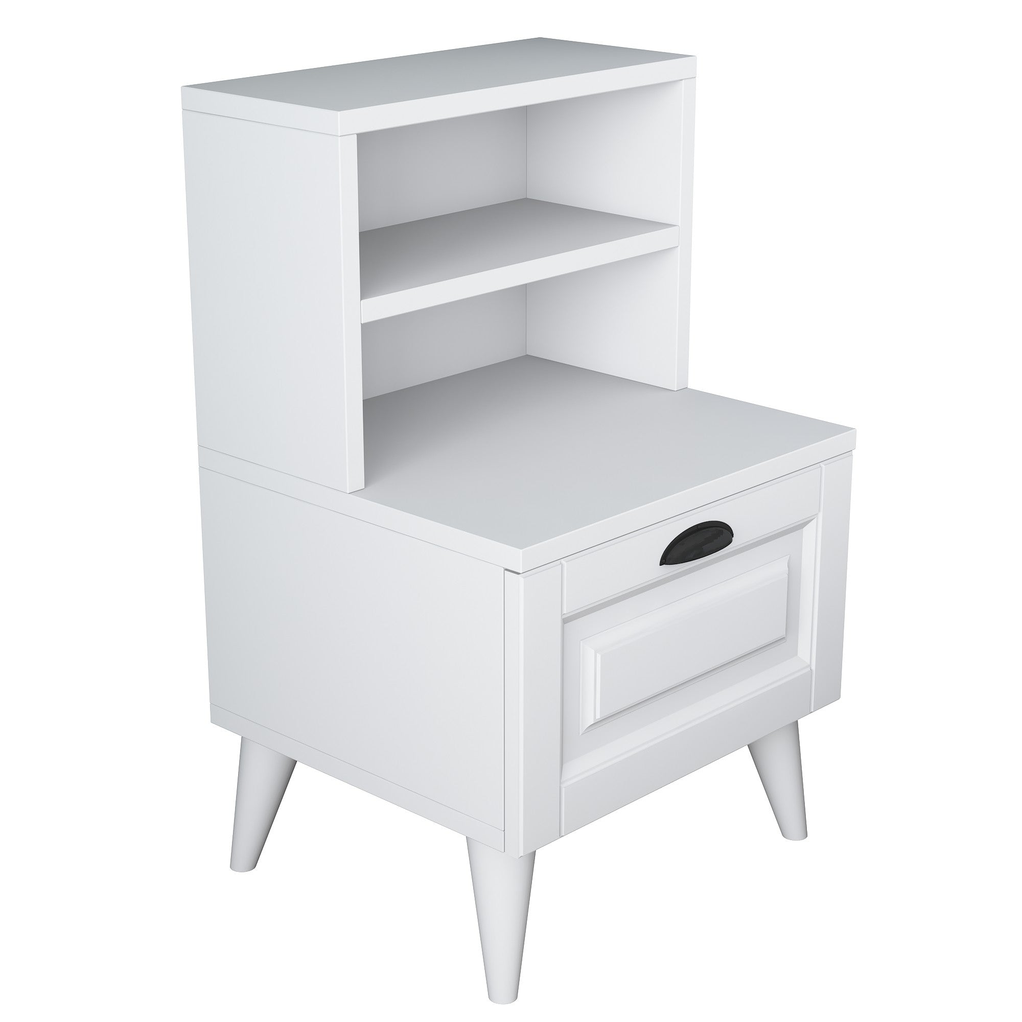 BD105 - 2785 in Weiss präsentiert im Onlineshop von KAQTU Design AG. Nachttisch ist von Hanah Home